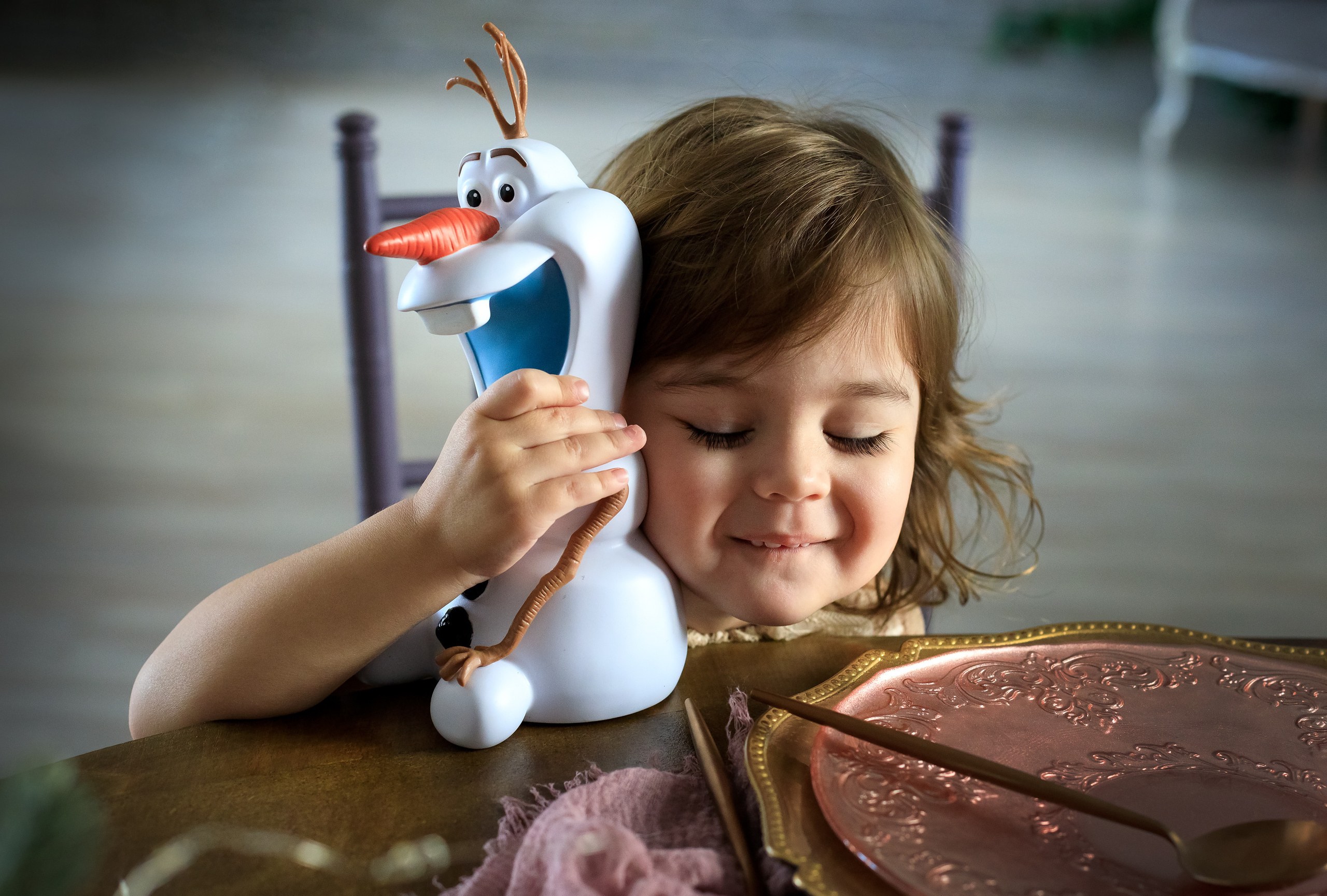 Олеся и Нурия Новый год. Семейный, детский, репортажный фотограф в Ташкенте Елена Аллабергенова