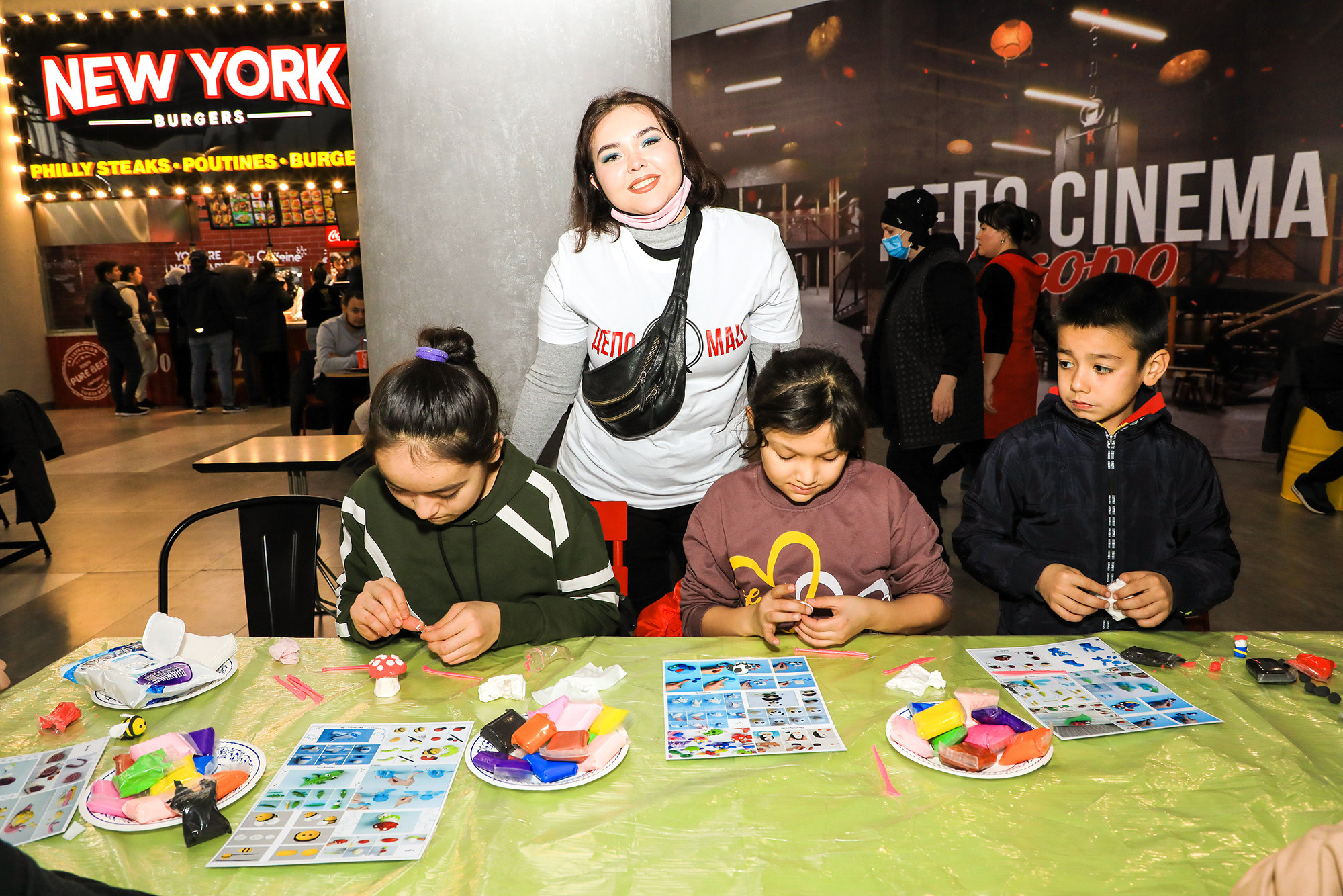 Открытие Депо Молл. Семейный, детский, репортажный фотограф в Ташкенте Елена Аллабергенова