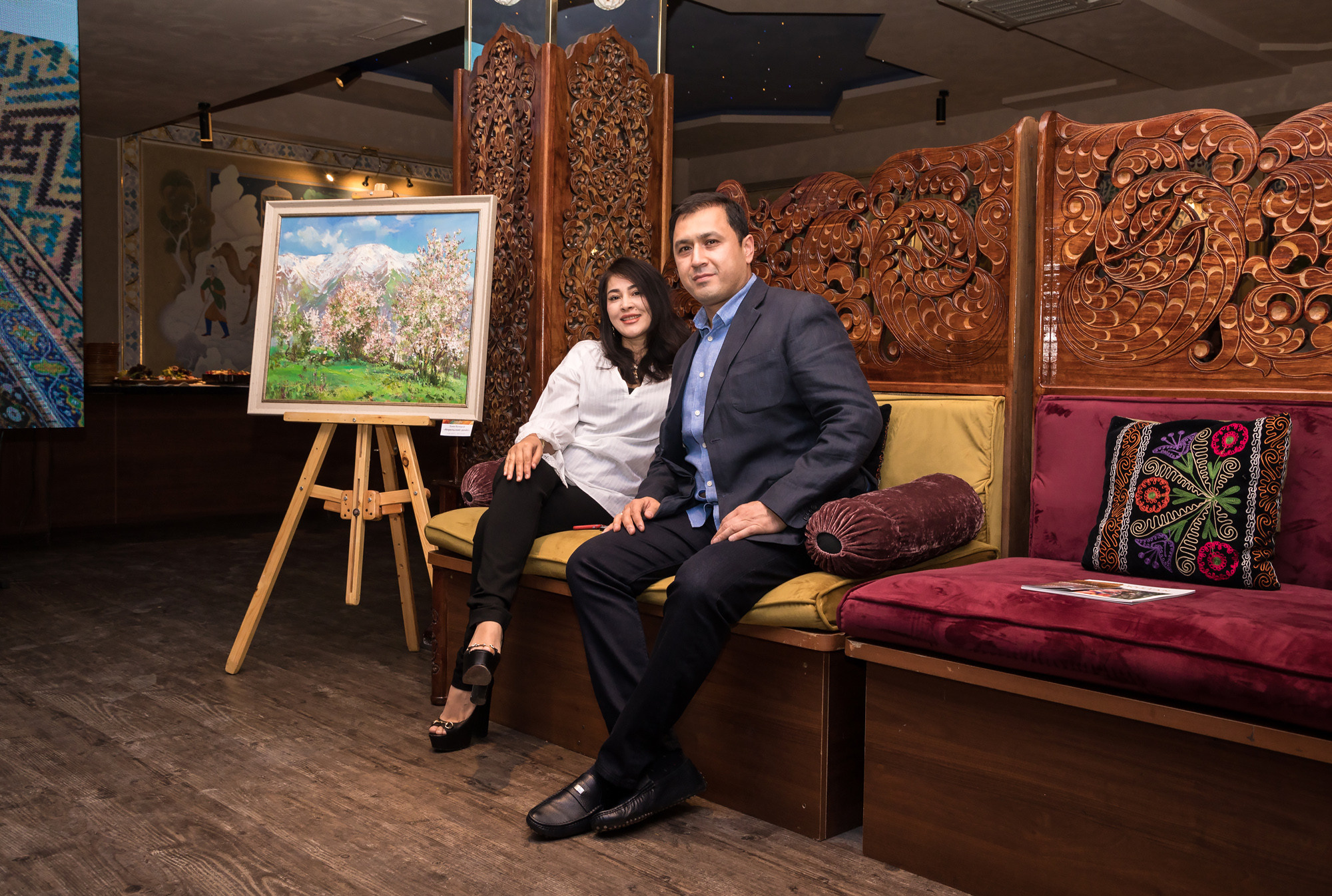 Презентация нового журнала Визит Узбекистан. Семейный, детский, репортажный фотограф в Ташкенте Елена Аллабергенова