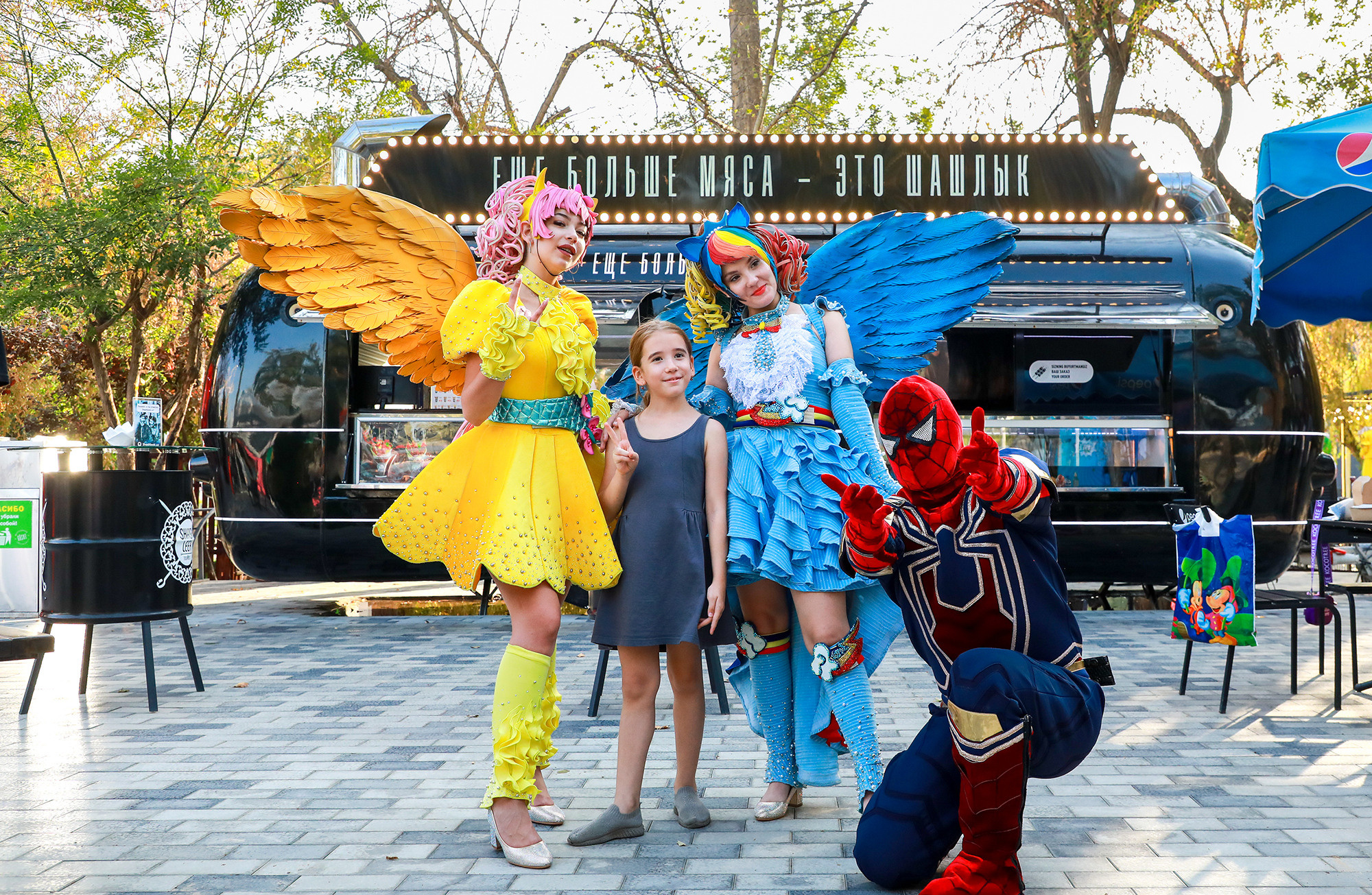 Открытие фудзоны в Экопарке. Семейный, детский, репортажный фотограф в Ташкенте Елена Аллабергенова