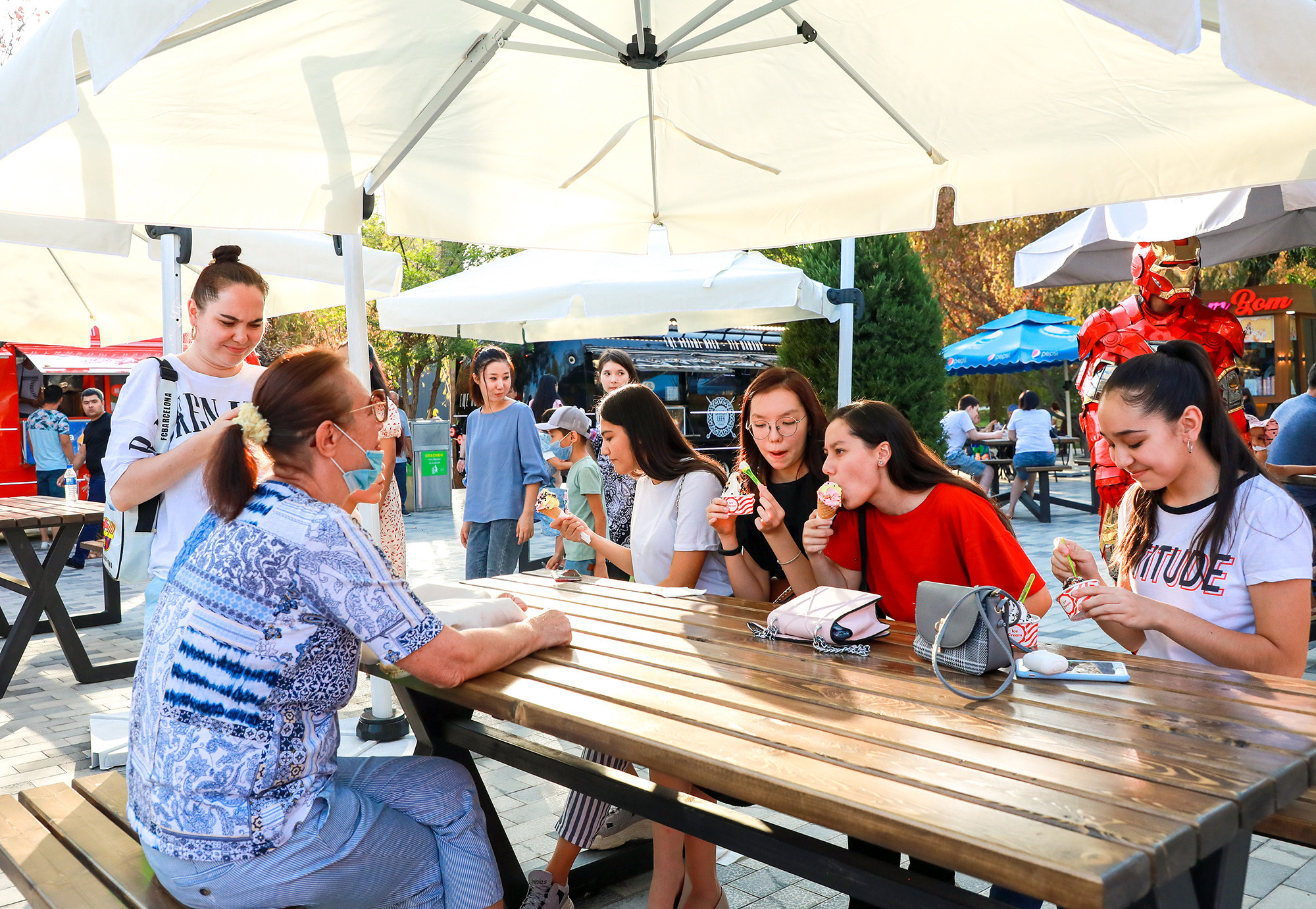 Открытие фудзоны в Экопарке. Семейный, детский, репортажный фотограф в Ташкенте Елена Аллабергенова