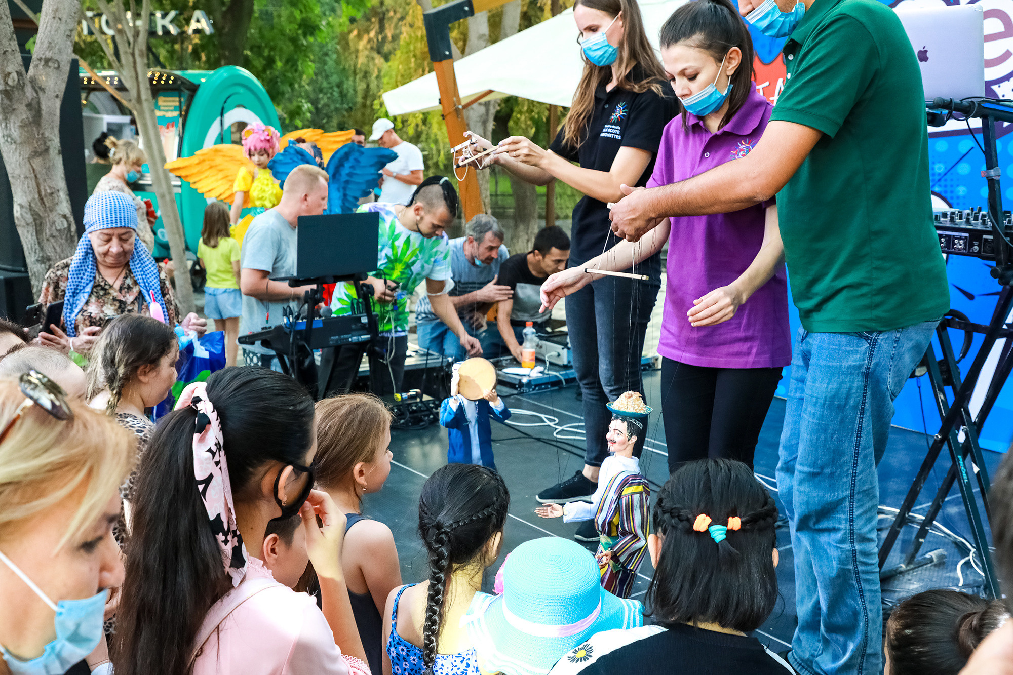 Открытие фудзоны в Экопарке. Семейный, детский, репортажный фотограф в Ташкенте Елена Аллабергенова