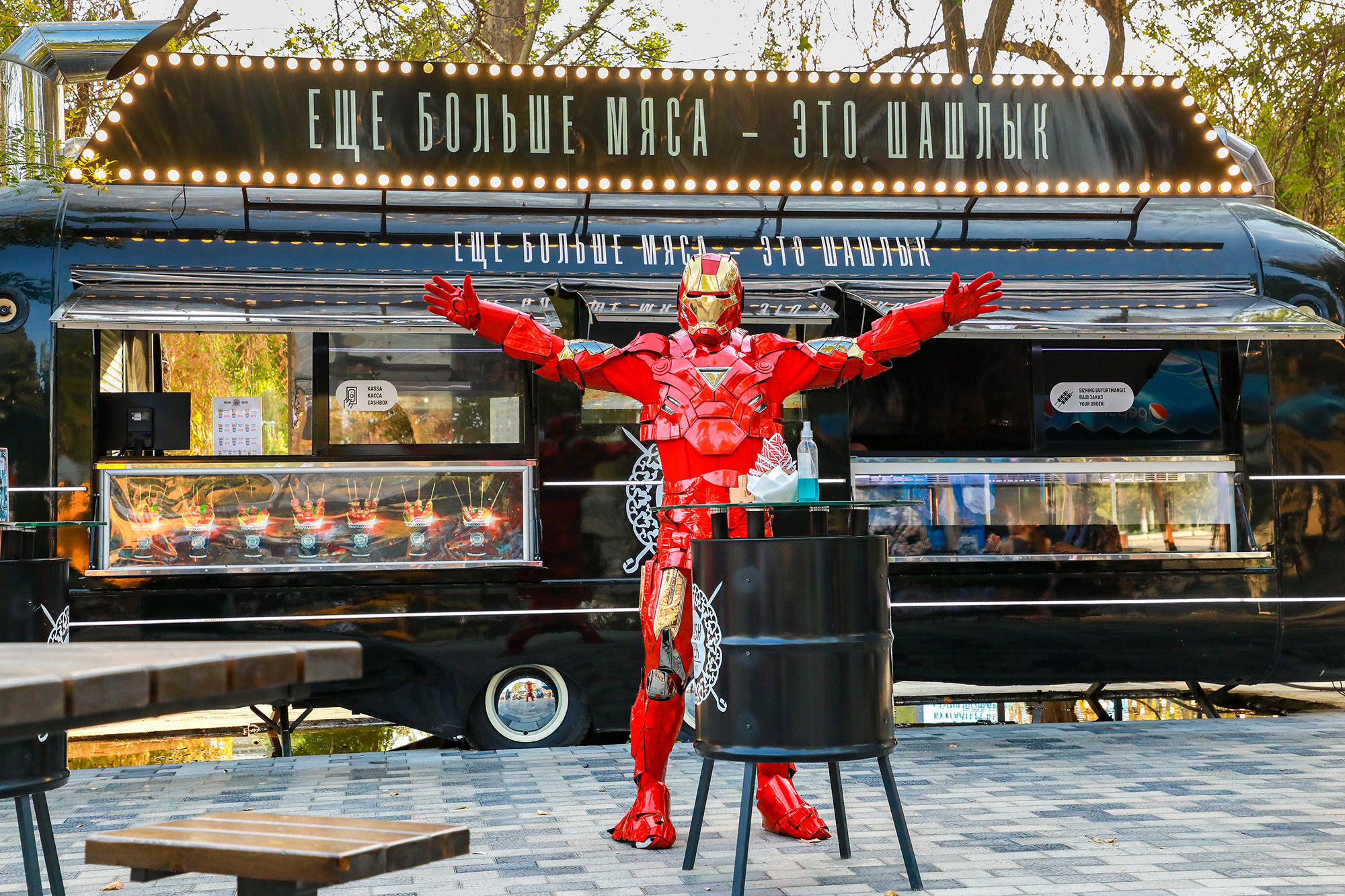 Открытие фудзоны в Экопарке. Семейный, детский, репортажный фотограф в Ташкенте Елена Аллабергенова