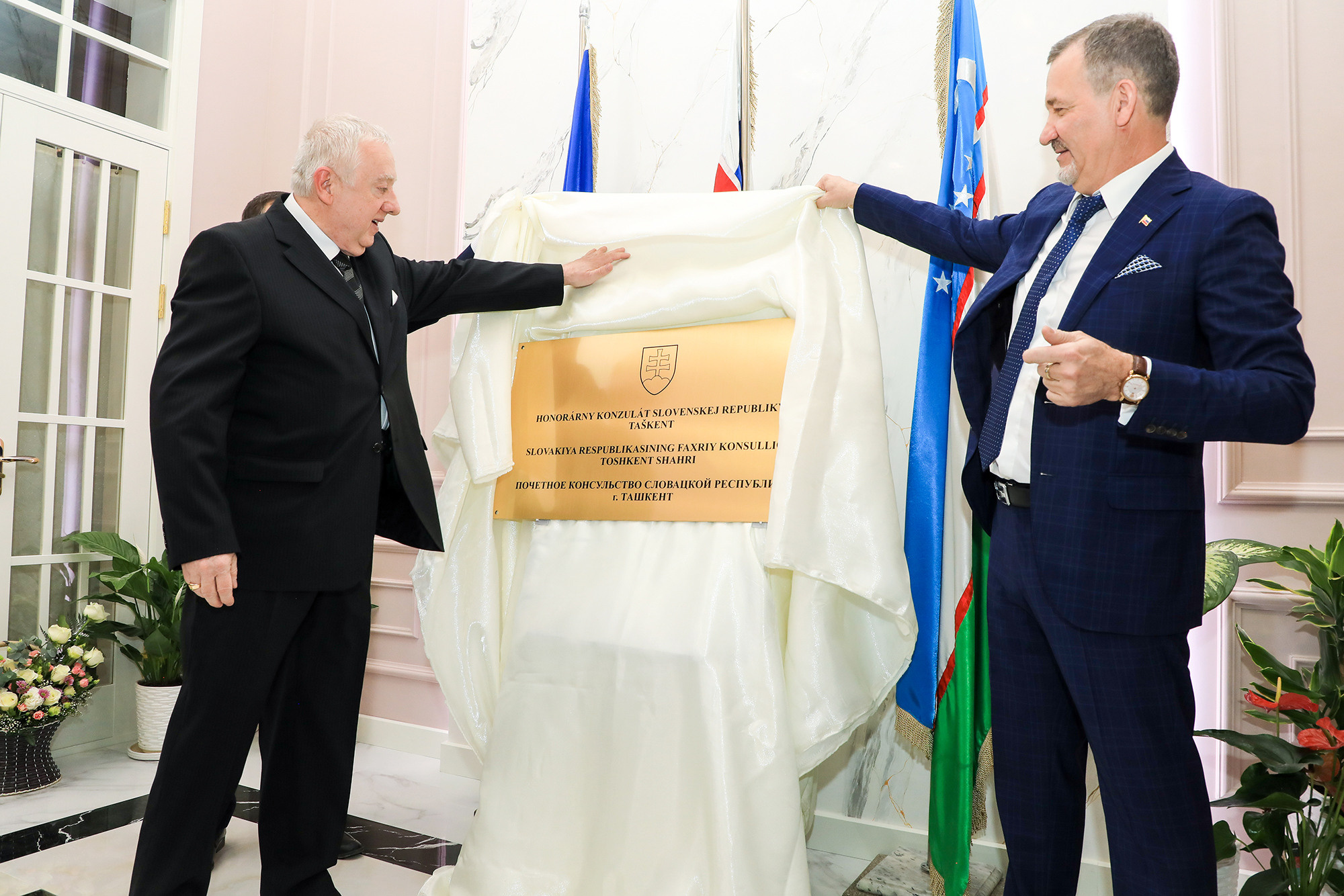 Открытие консульства Словакии. Семейный, детский, репортажный фотограф в Ташкенте Елена Аллабергенова