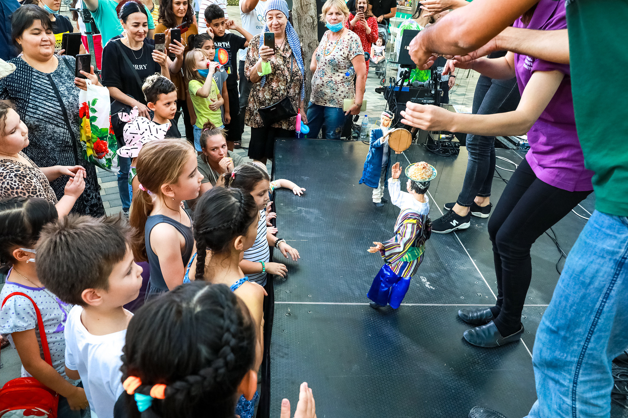 Открытие фудзоны в Экопарке. Семейный, детский, репортажный фотограф в Ташкенте Елена Аллабергенова