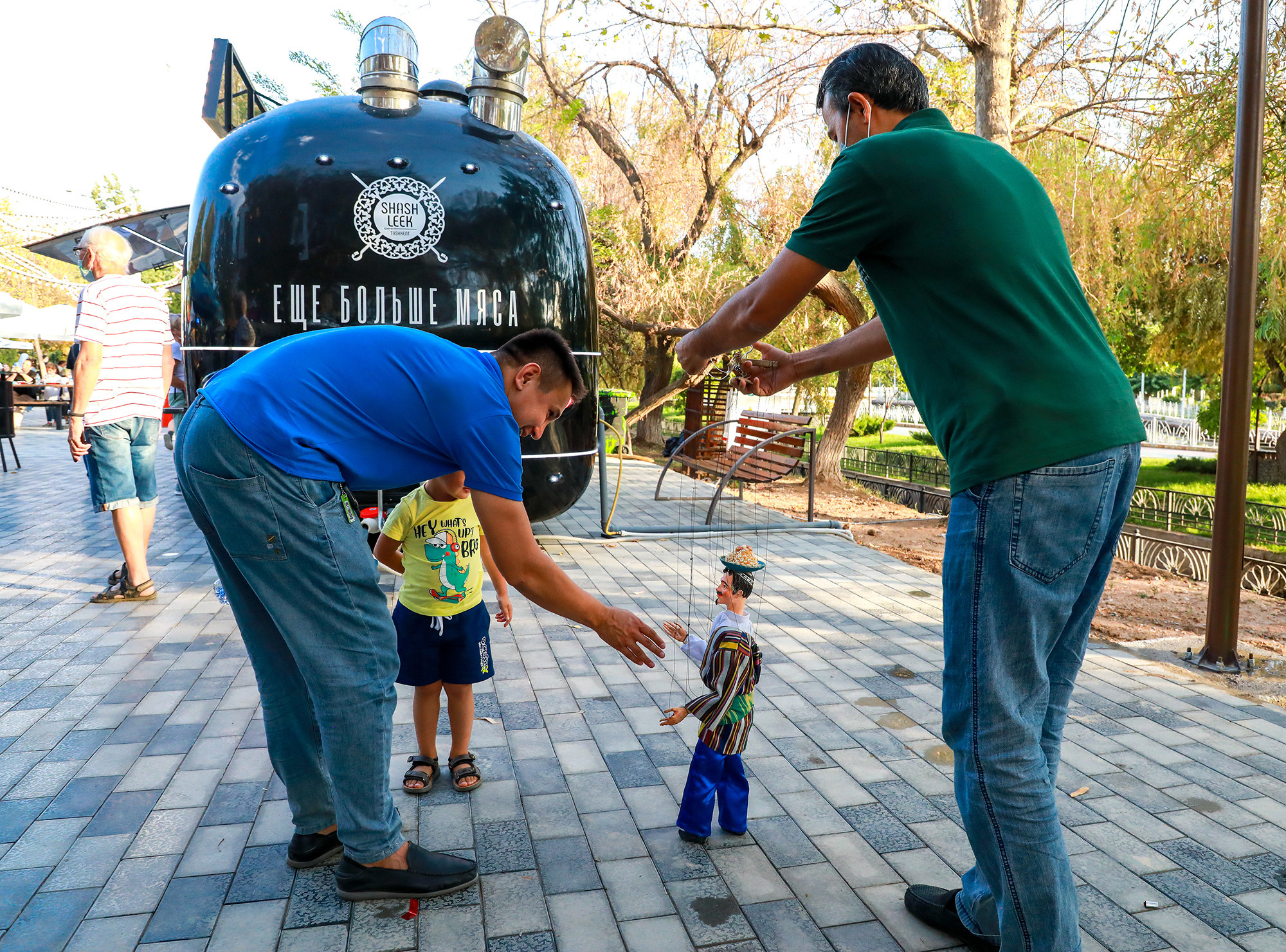 Открытие фудзоны в Экопарке. Семейный, детский, репортажный фотограф в Ташкенте Елена Аллабергенова
