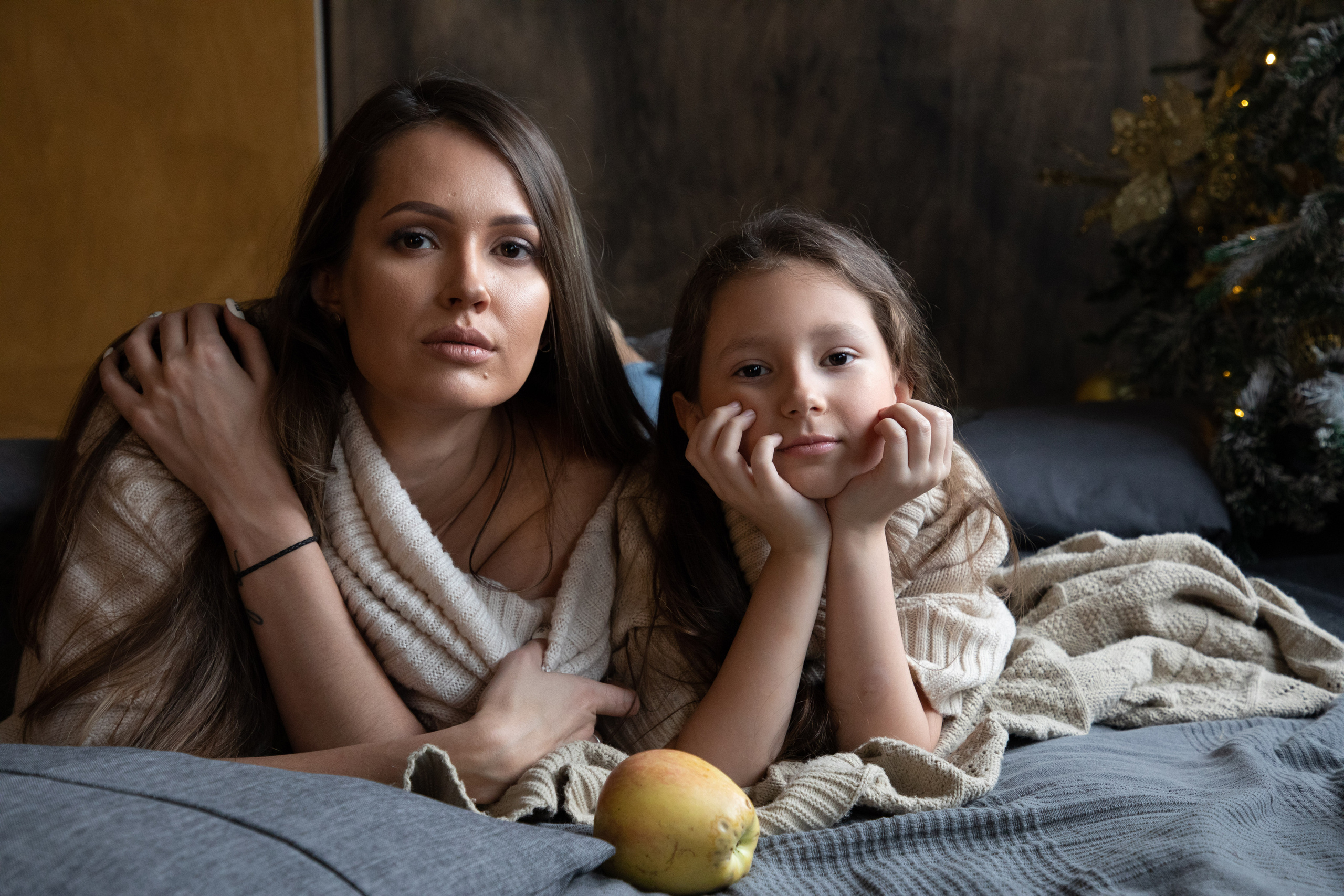 Новогодняя фотосессия для Вероники. Семейный, детский, репортажный фотограф в Ташкенте Елена Аллабергенова