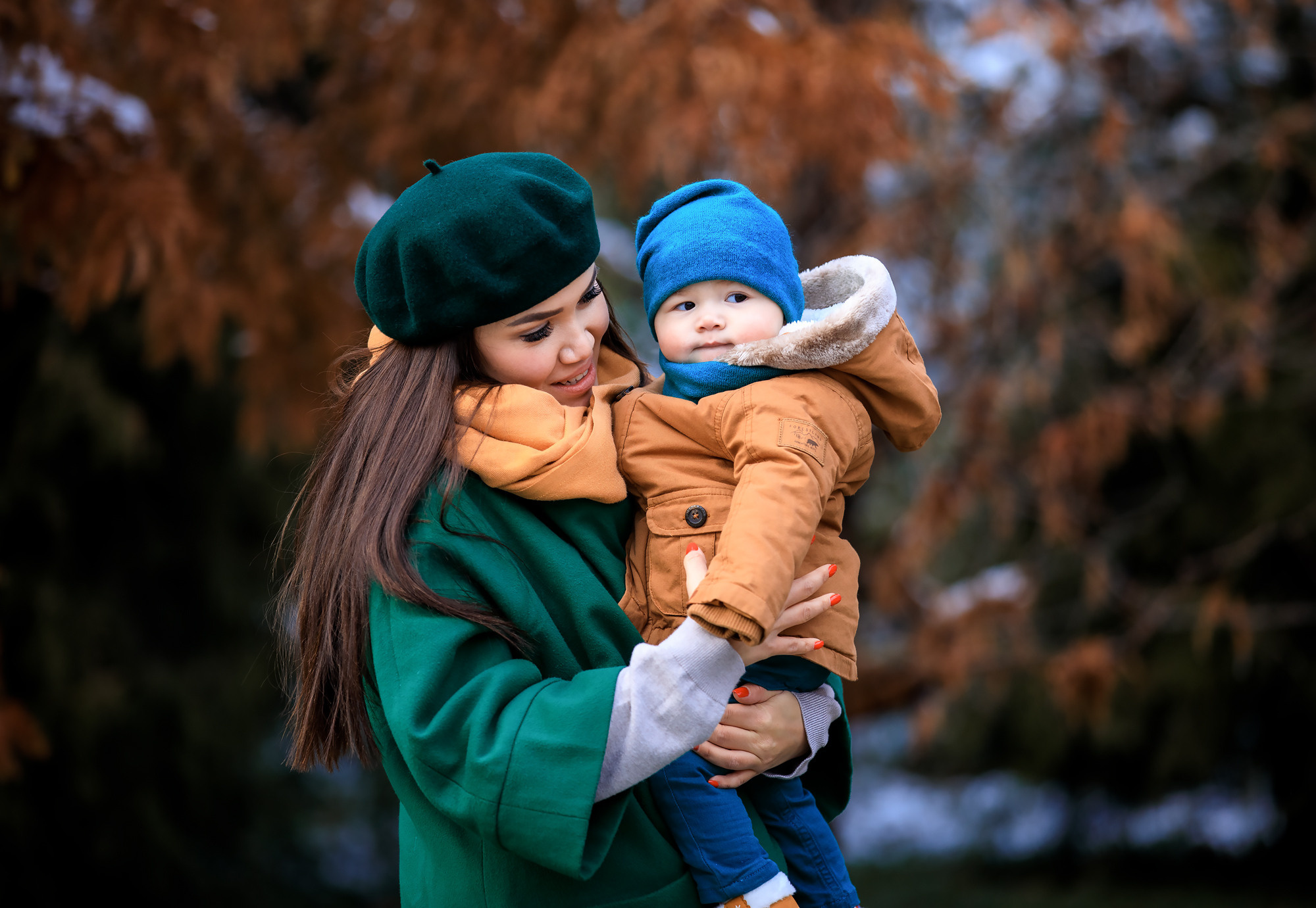 Зимнее. Семейный, детский, репортажный фотограф в Ташкенте Елена Аллабергенова