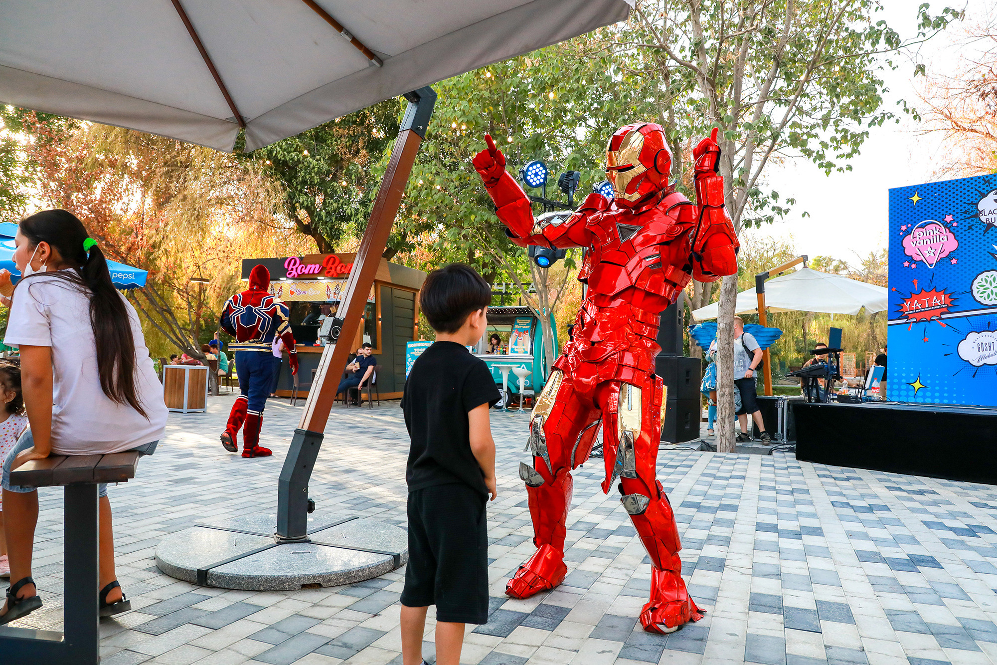 Открытие фудзоны в Экопарке. Семейный, детский, репортажный фотограф в Ташкенте Елена Аллабергенова