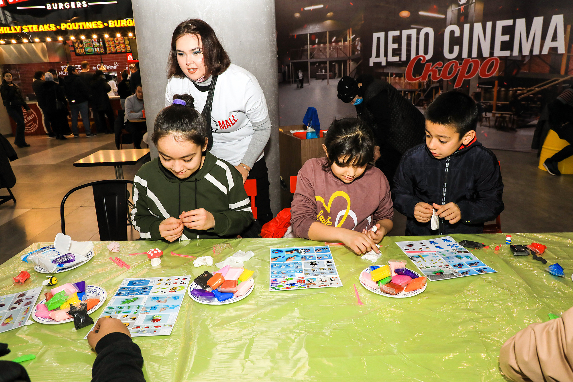 Открытие Депо Молл. Семейный, детский, репортажный фотограф в Ташкенте Елена Аллабергенова