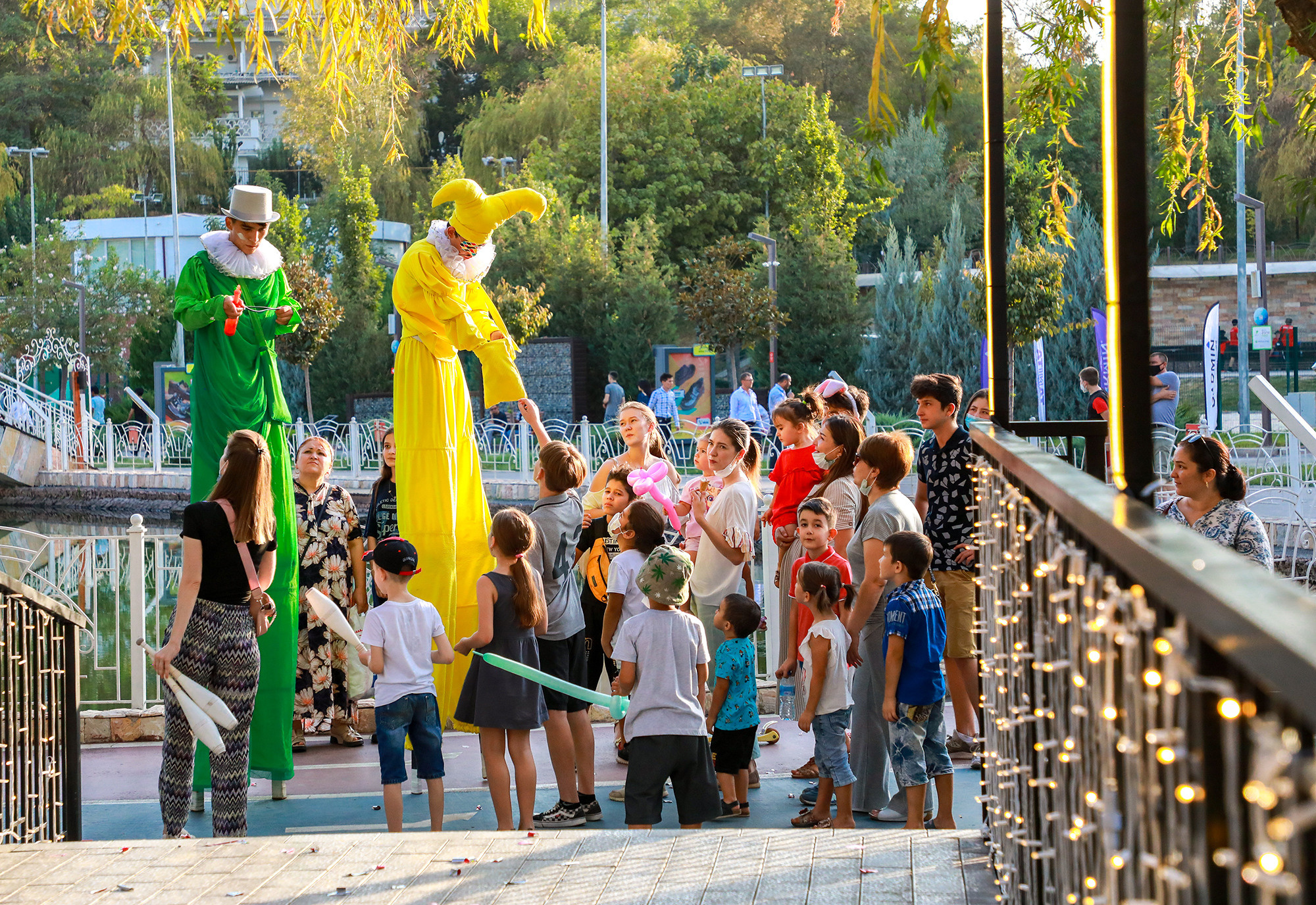Открытие фудзоны в Экопарке. Семейный, детский, репортажный фотограф в Ташкенте Елена Аллабергенова