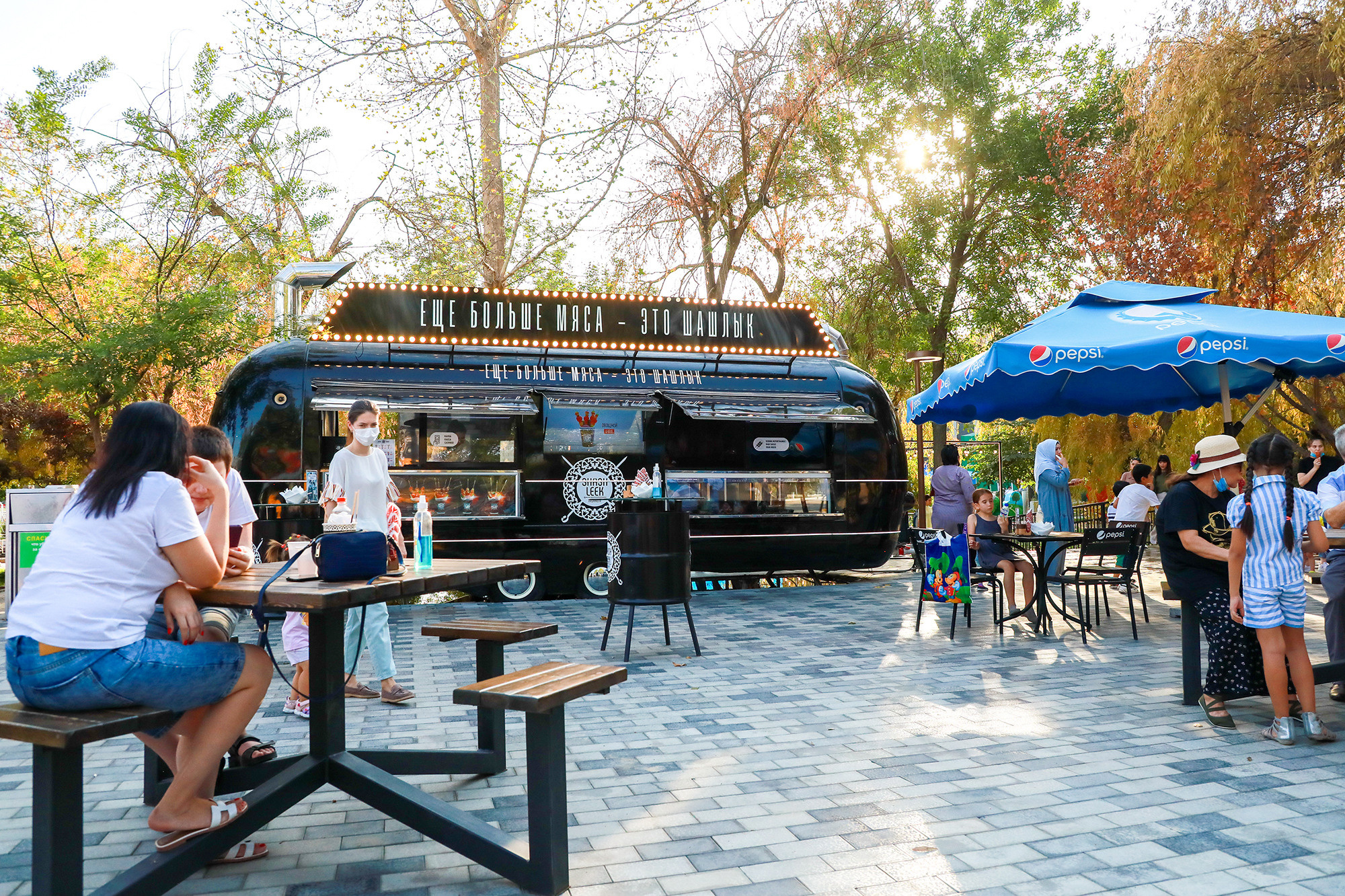 Открытие фудзоны в Экопарке. Семейный, детский, репортажный фотограф в Ташкенте Елена Аллабергенова