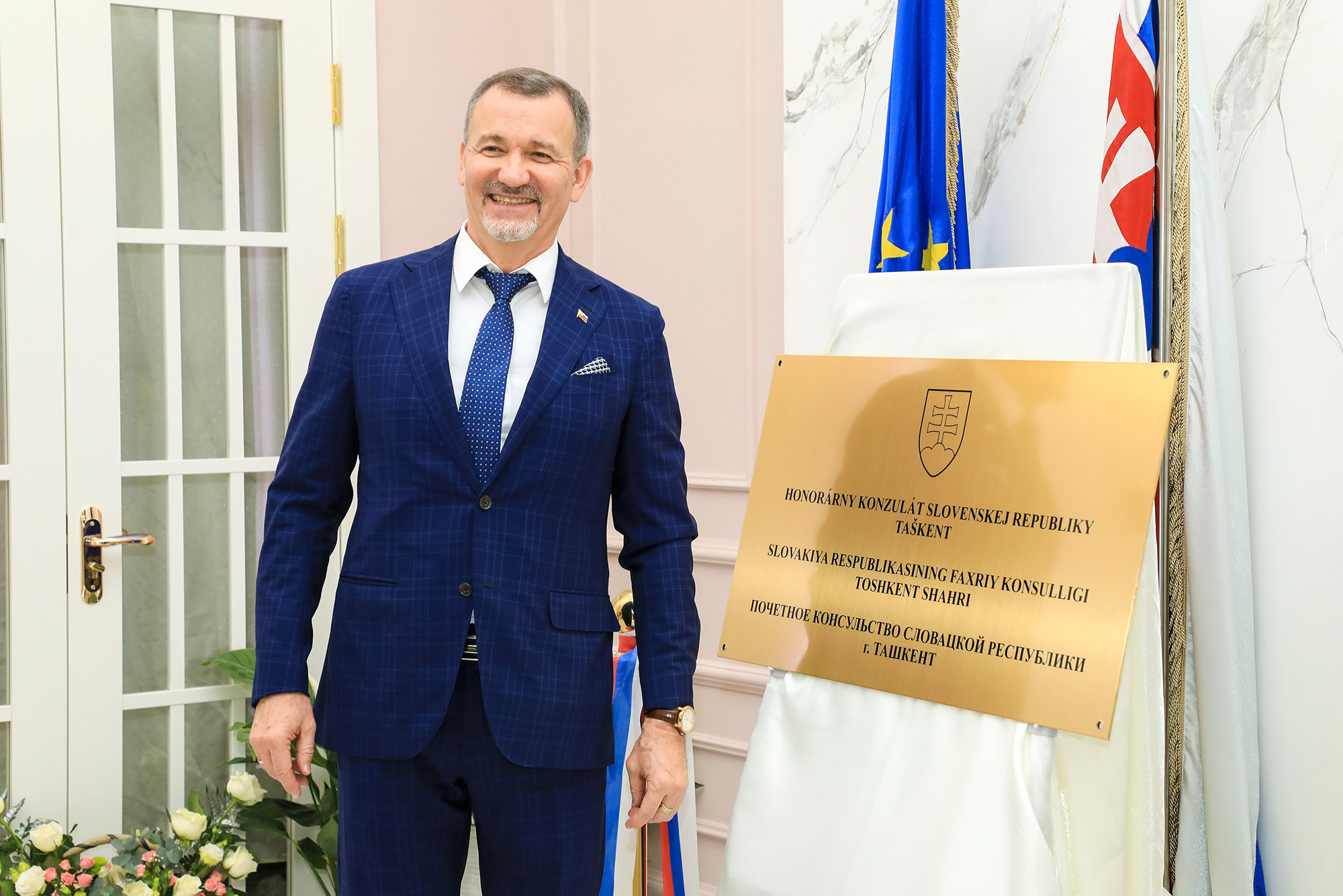 Открытие консульства Словакии. Семейный, детский, репортажный фотограф в Ташкенте Елена Аллабергенова