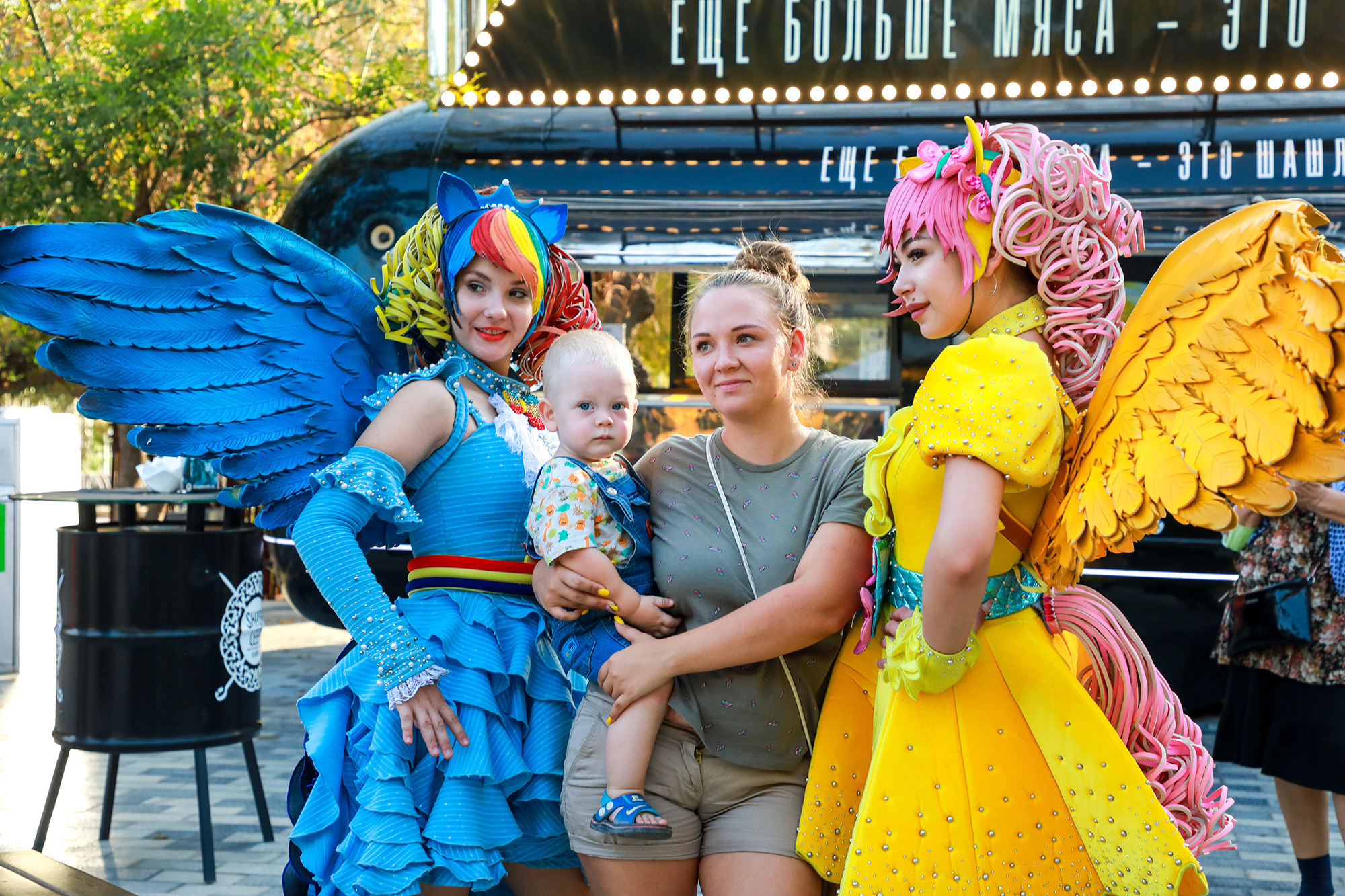 Открытие фудзоны в Экопарке. Семейный, детский, репортажный фотограф в Ташкенте Елена Аллабергенова