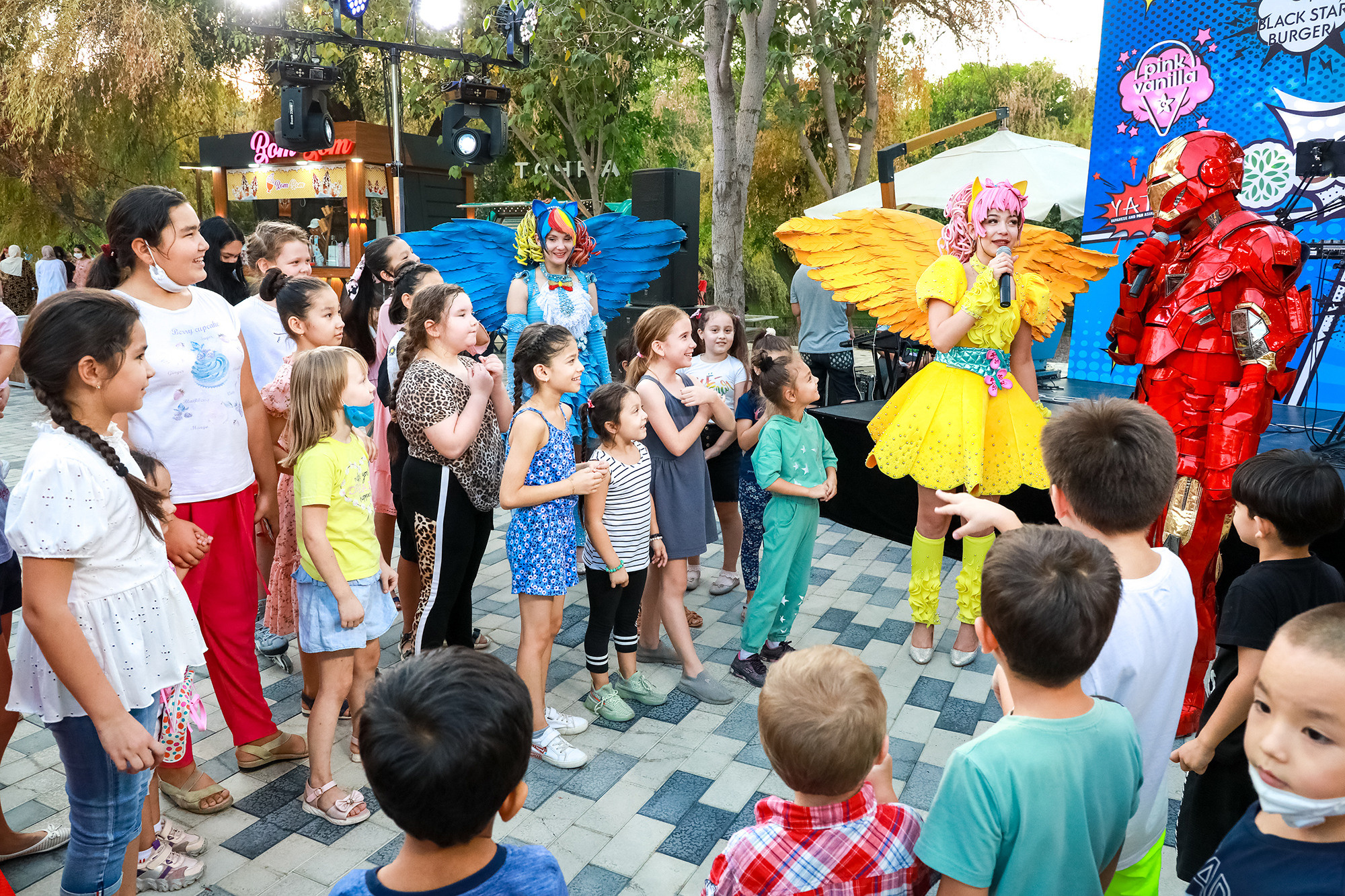 Открытие фудзоны в Экопарке. Семейный, детский, репортажный фотограф в Ташкенте Елена Аллабергенова