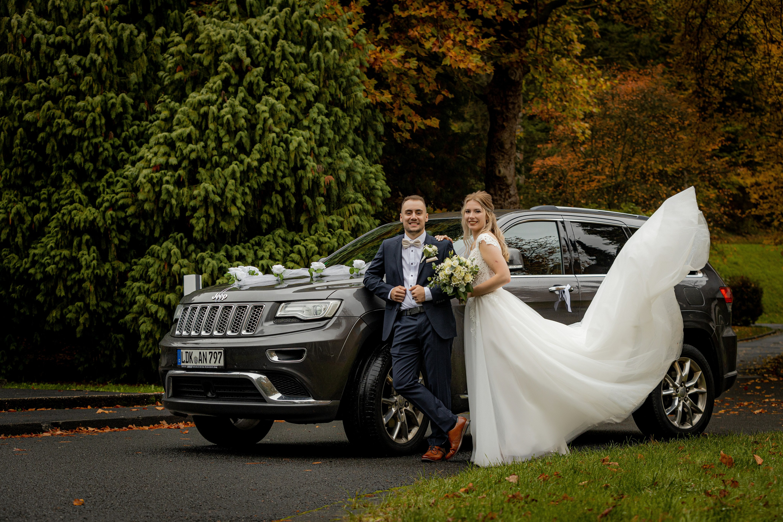 Herbstliche Hochzeit. Фотограф в Германии — Михаэль Барон