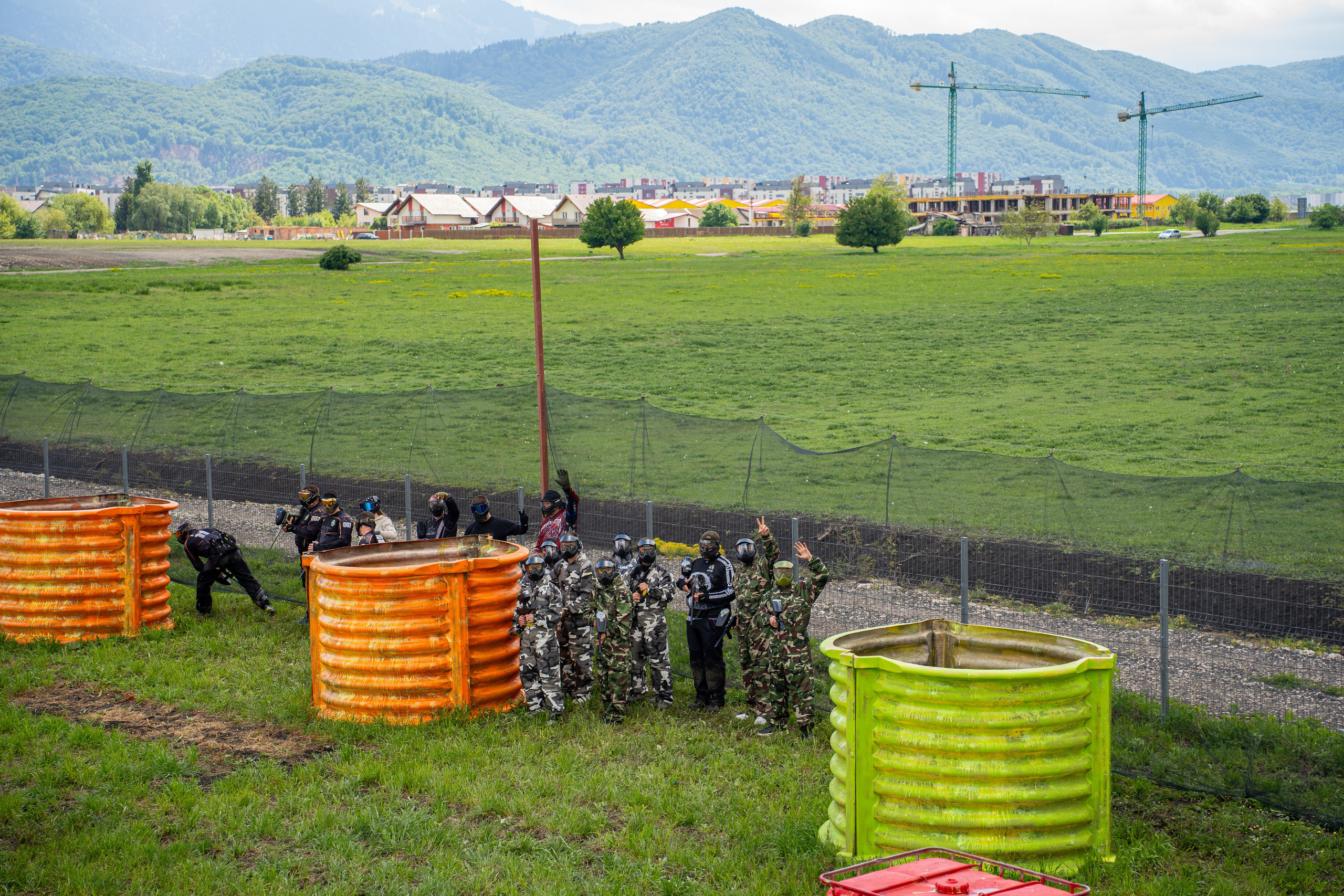Deschidere Arena Paintball Brasov. Adelinne