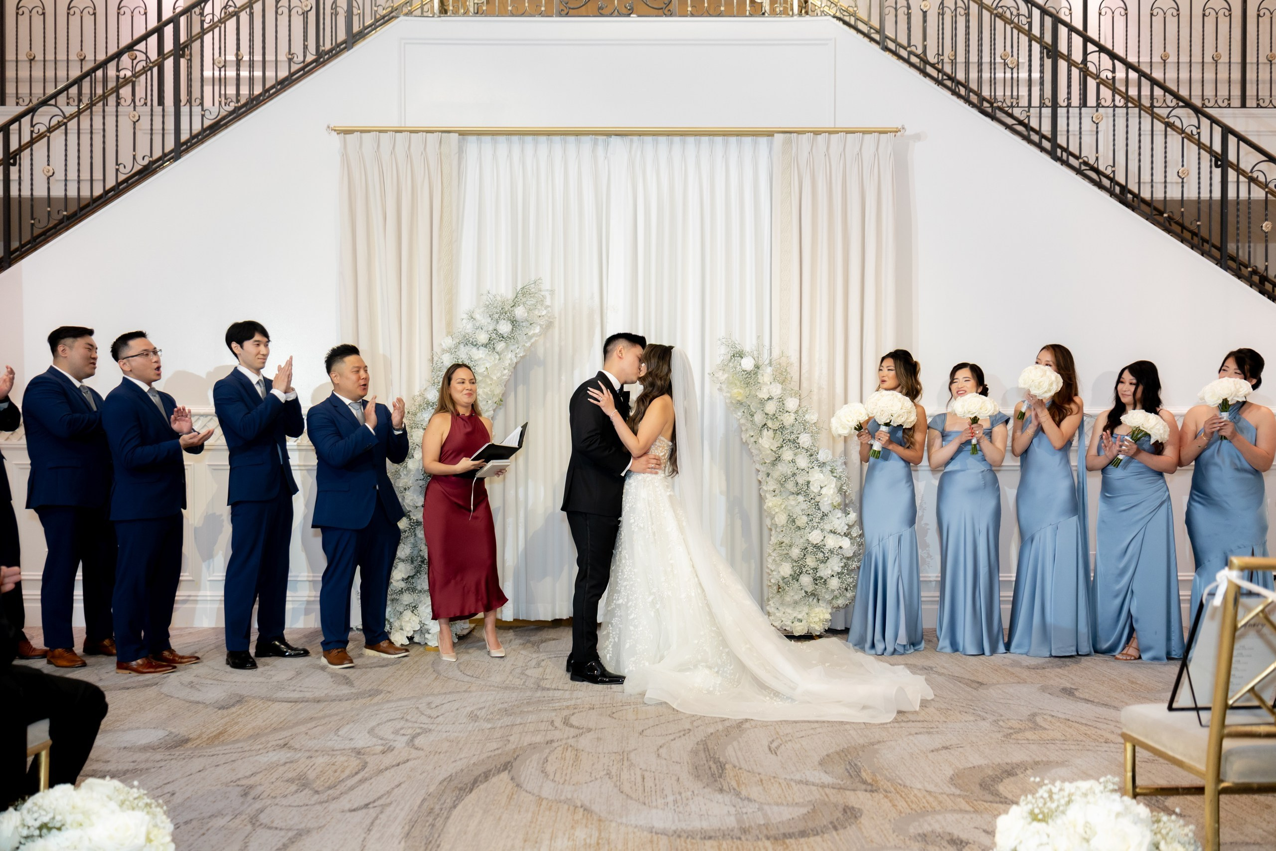 Anna & Gary at The Palace at Somerset Park, NJ. Wedding Photo & Video