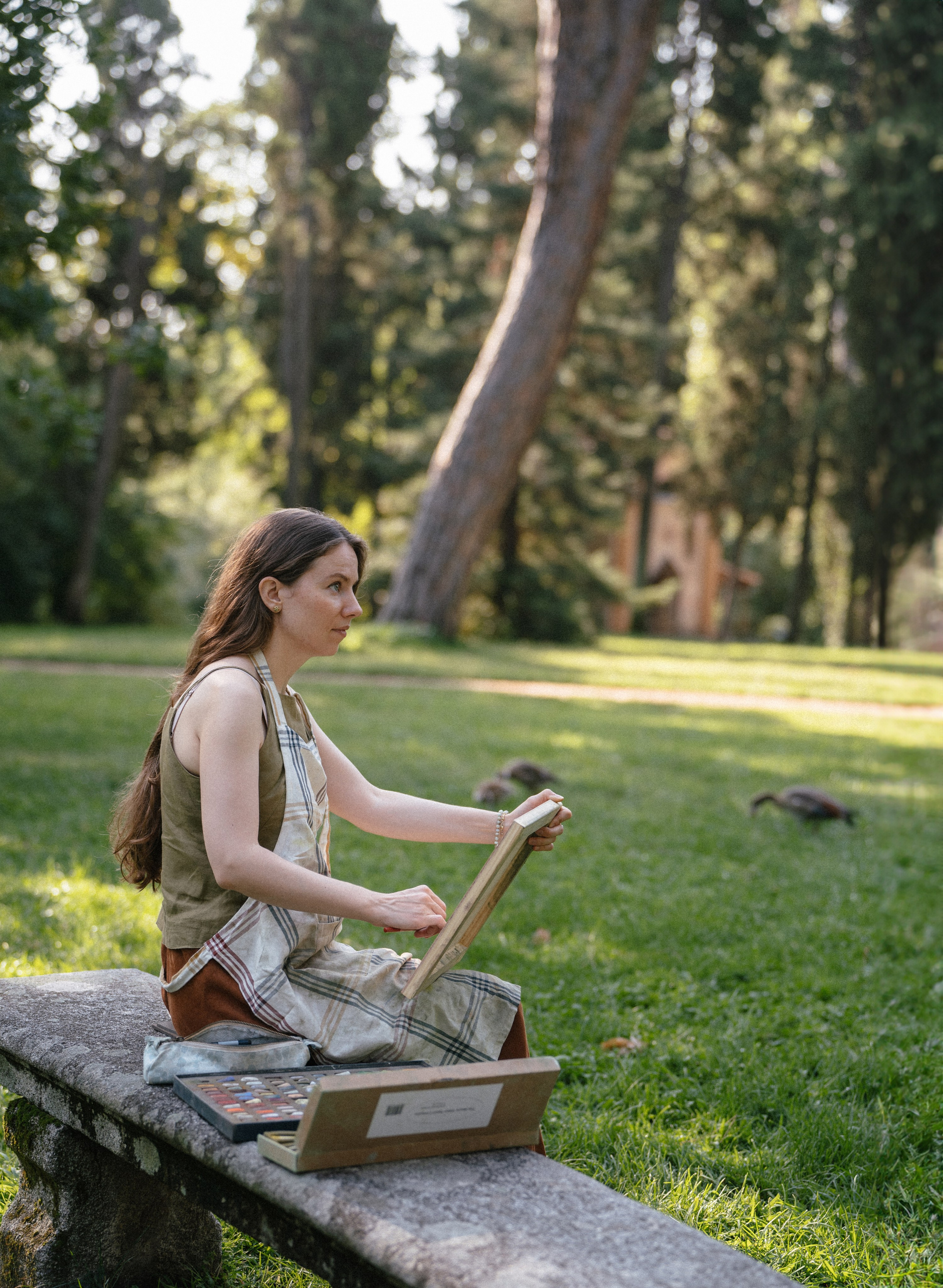 Portraits for the painter photographer Madrid. Photographer in Madrid, Spain. Alyona Belyaninova