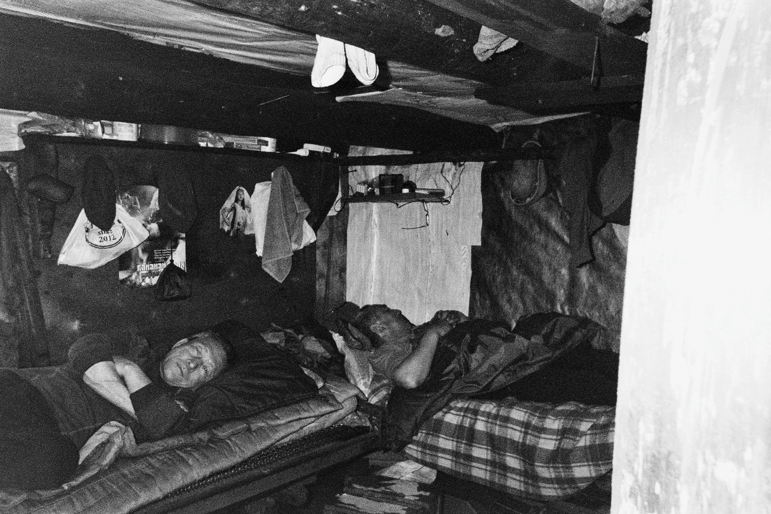 Boys' hut. Filmmaker