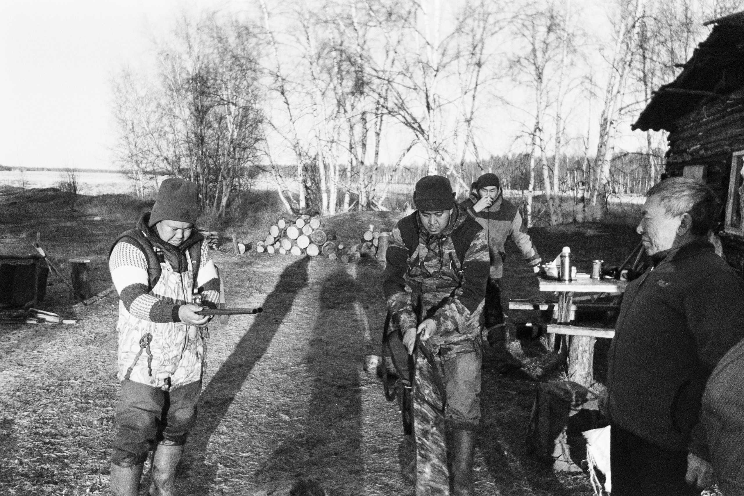 Boys' hut. Filmmaker