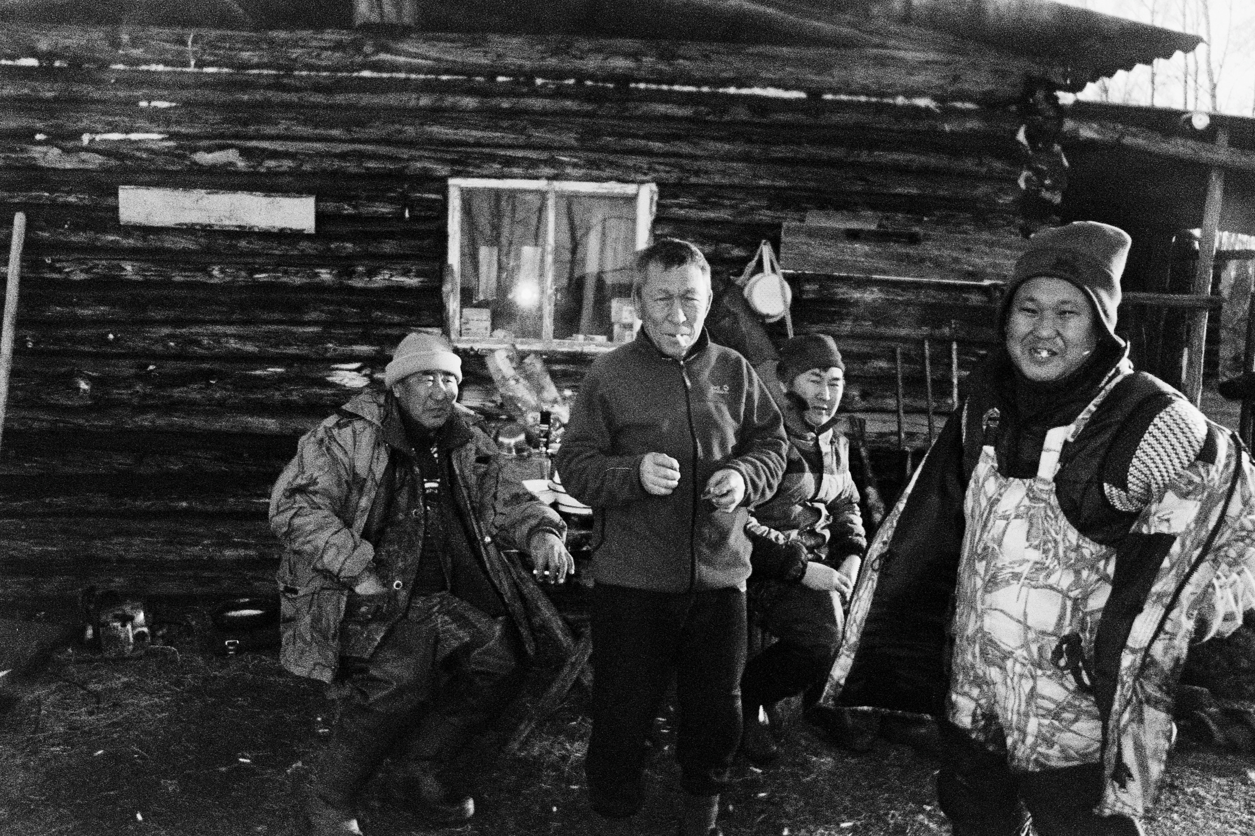 Boys' hut. Filmmaker