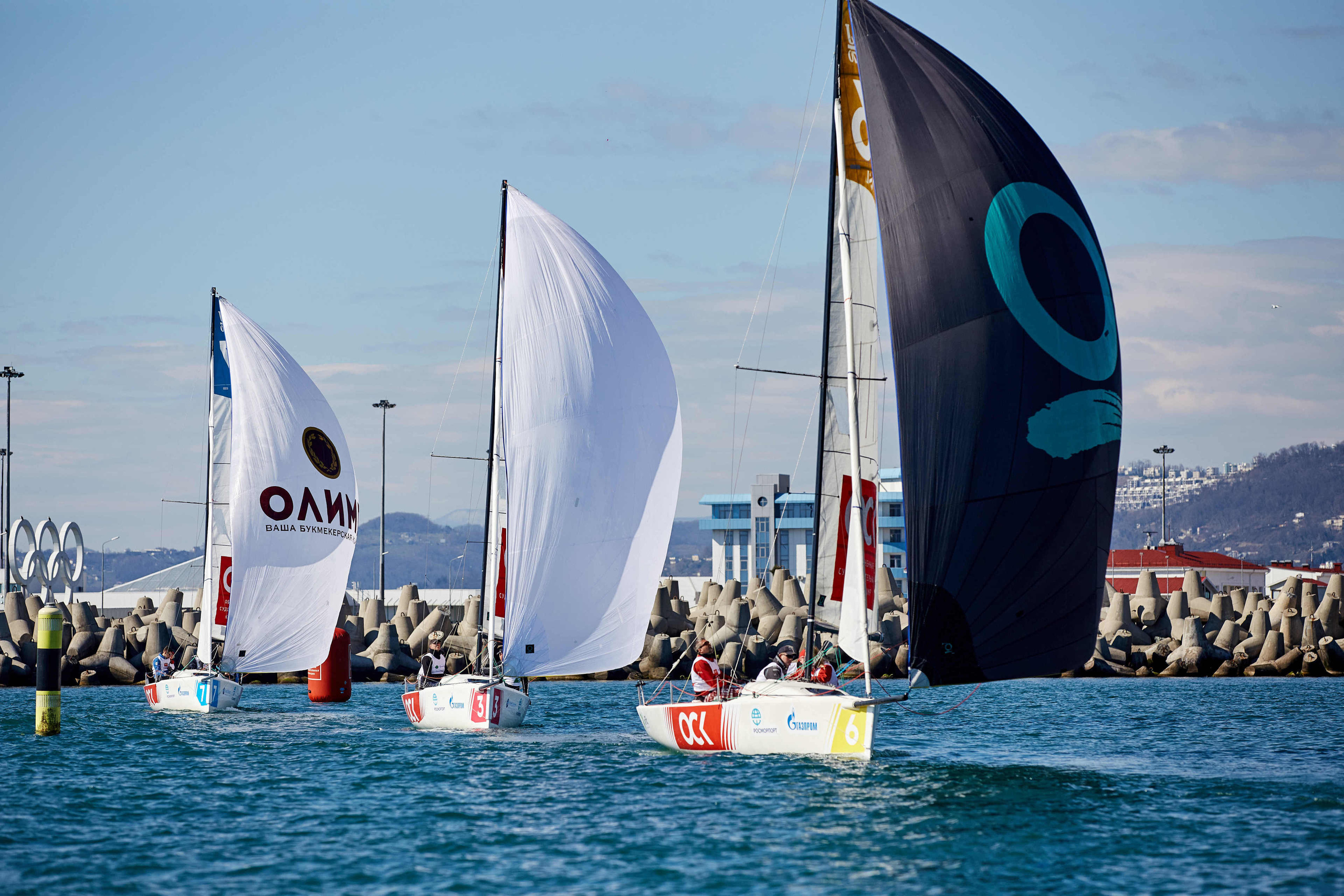 Premier Division Stage of the National Sailing League. Photographer Nikita Starodubtsev Serbia, Montenegro, Georgia, Turkey