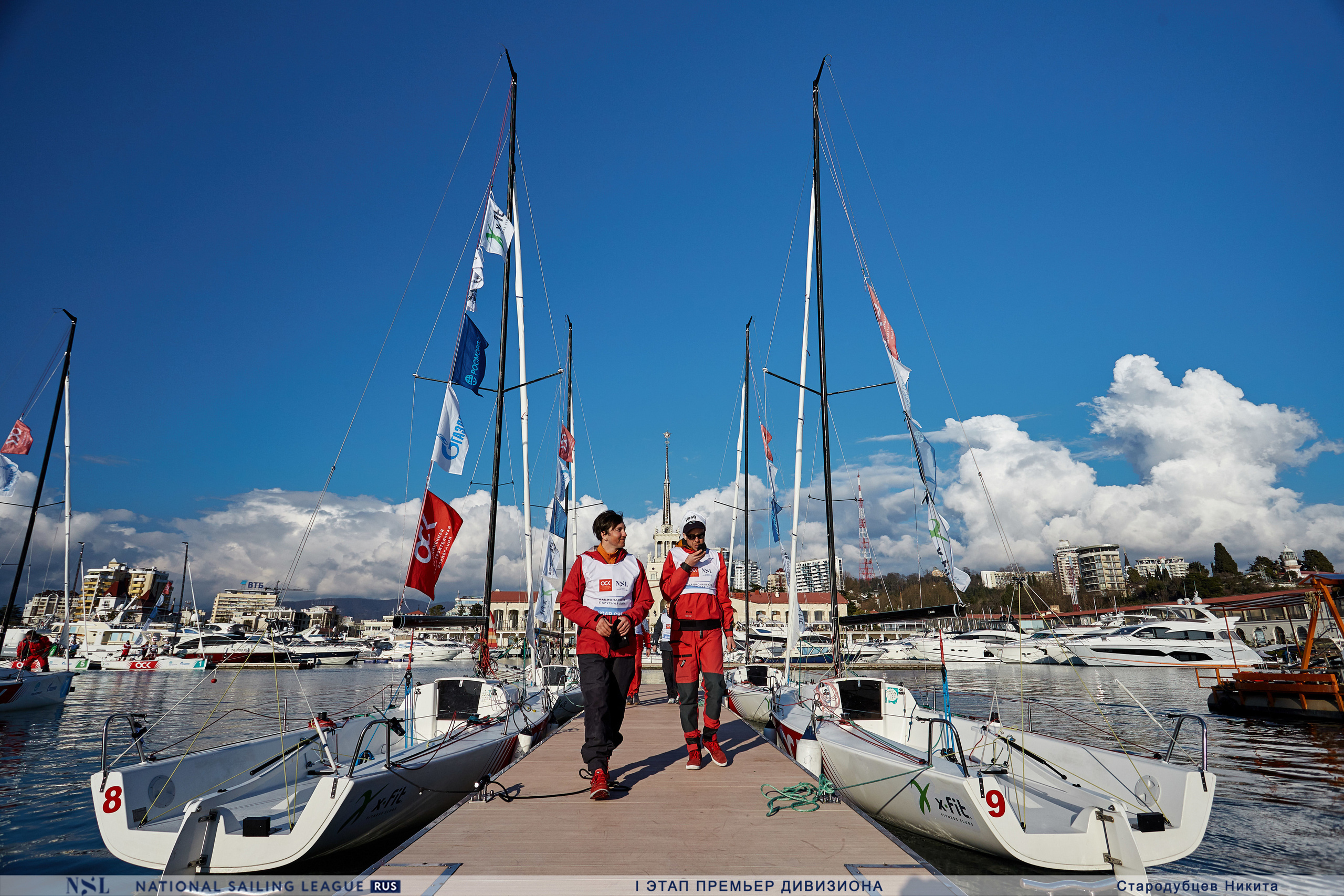 Premier Division Stage of the National Sailing League. Photographer Nikita Starodubtsev Serbia, Montenegro, Georgia, Turkey