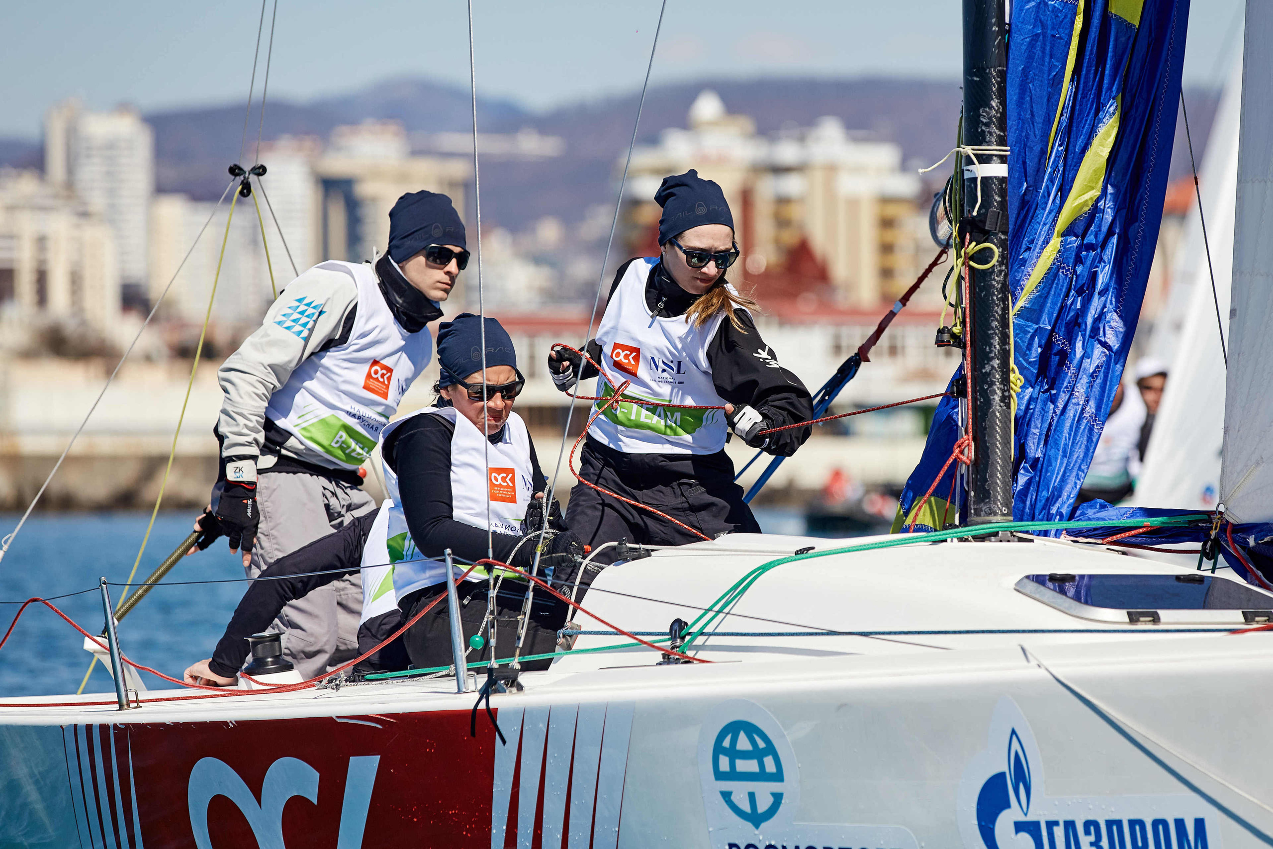 Premier Division Stage of the National Sailing League. Photographer Nikita Starodubtsev Serbia, Montenegro, Georgia, Turkey