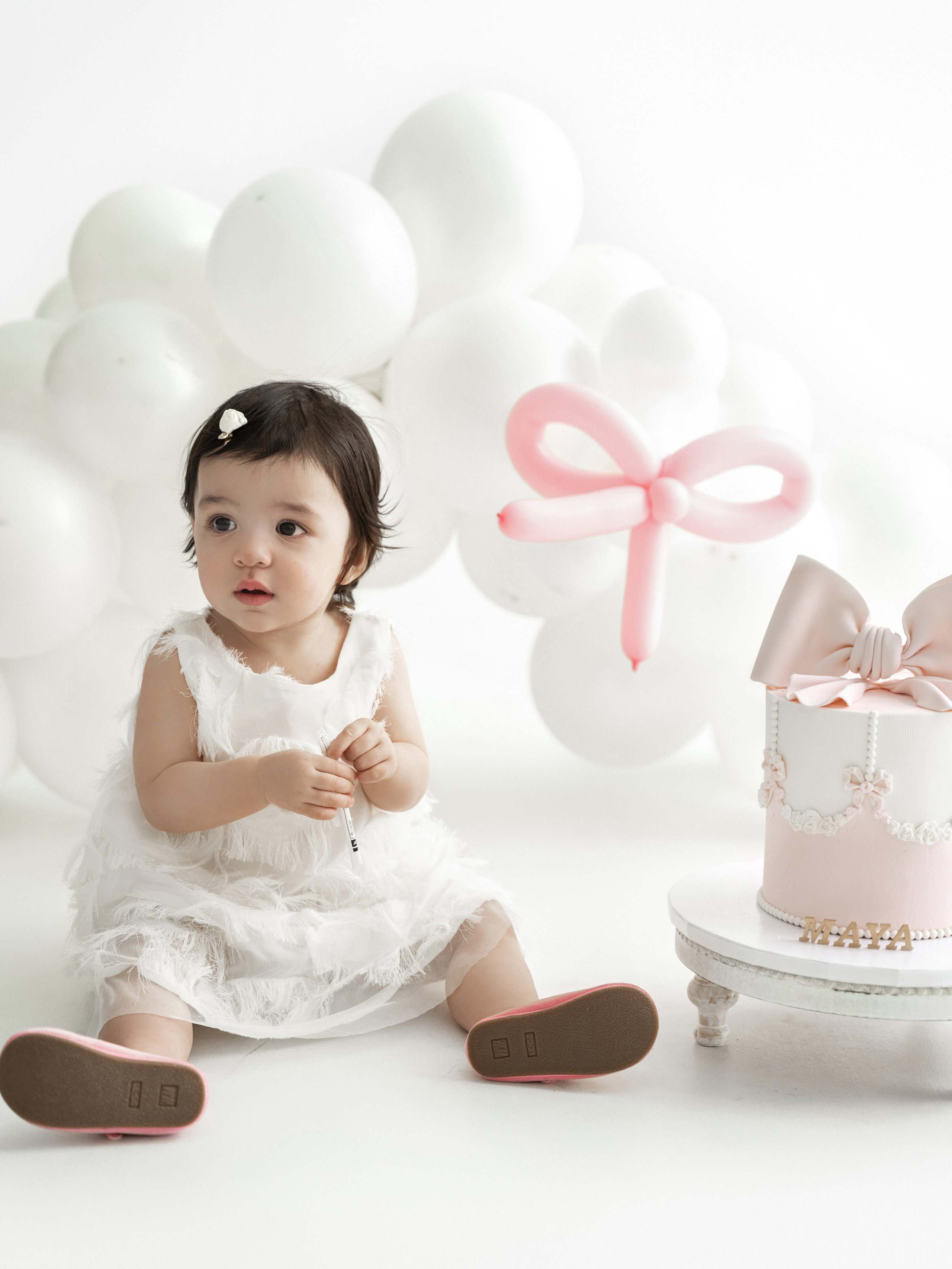 First birthday photoshoot Eva