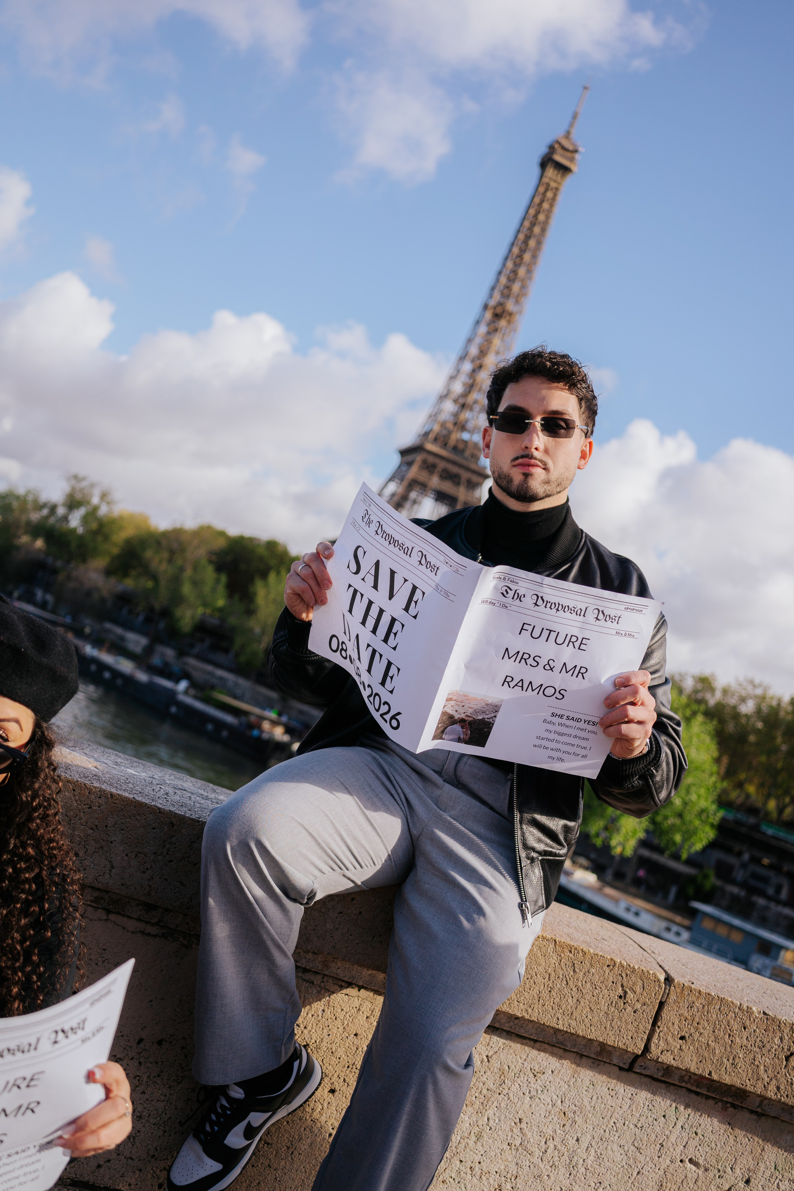 Nicole & Fábio — Paris. Davi Valente