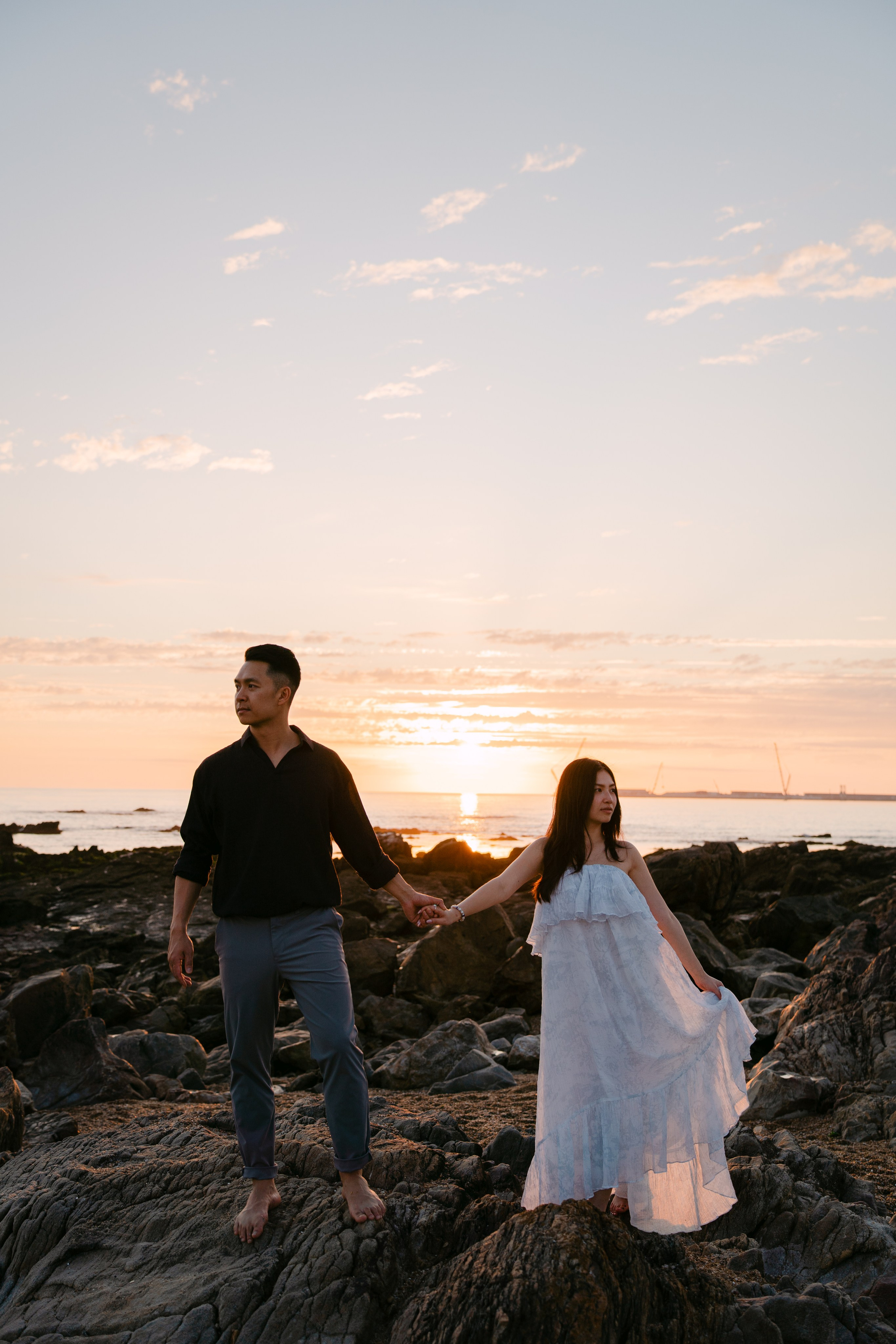 Wedding Proposal at Praia do Molhe