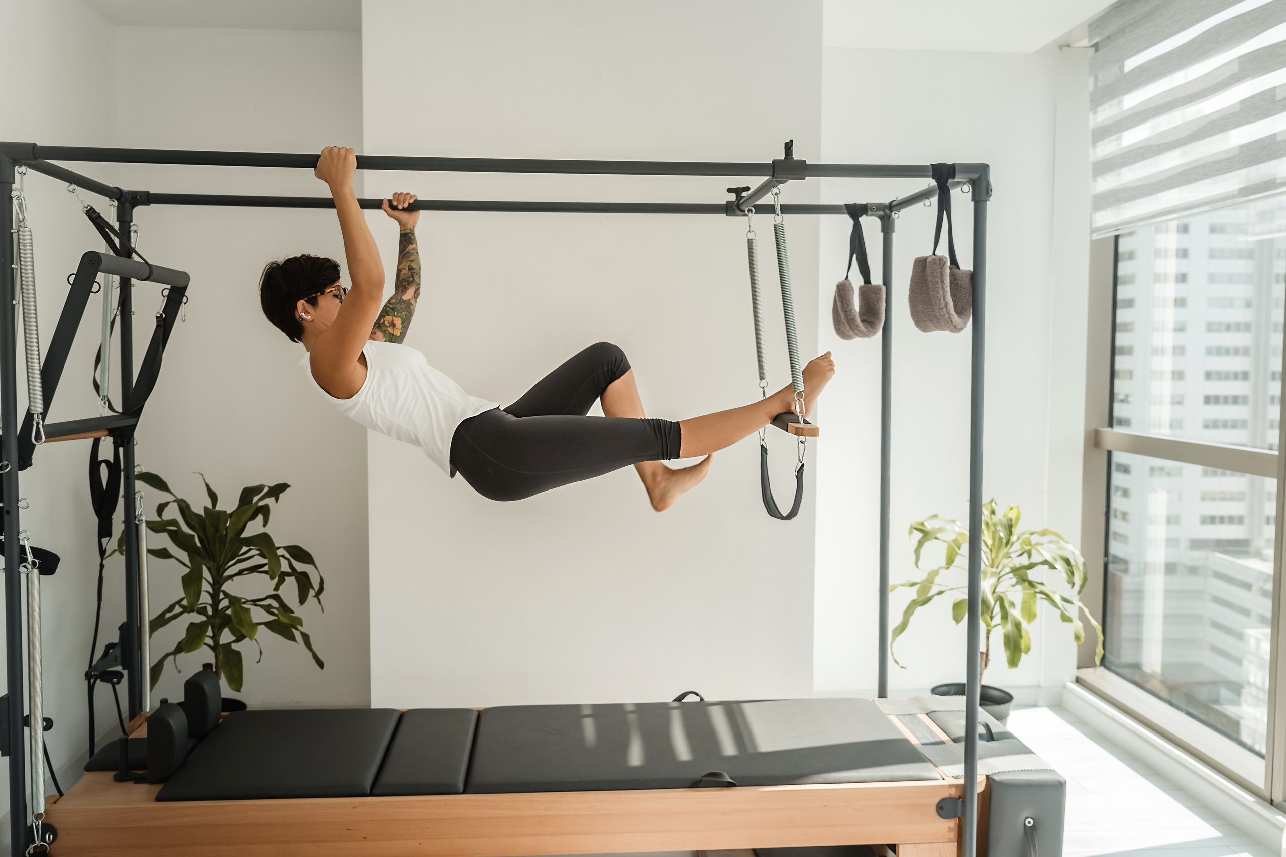 Photo session for a Pilates trainer