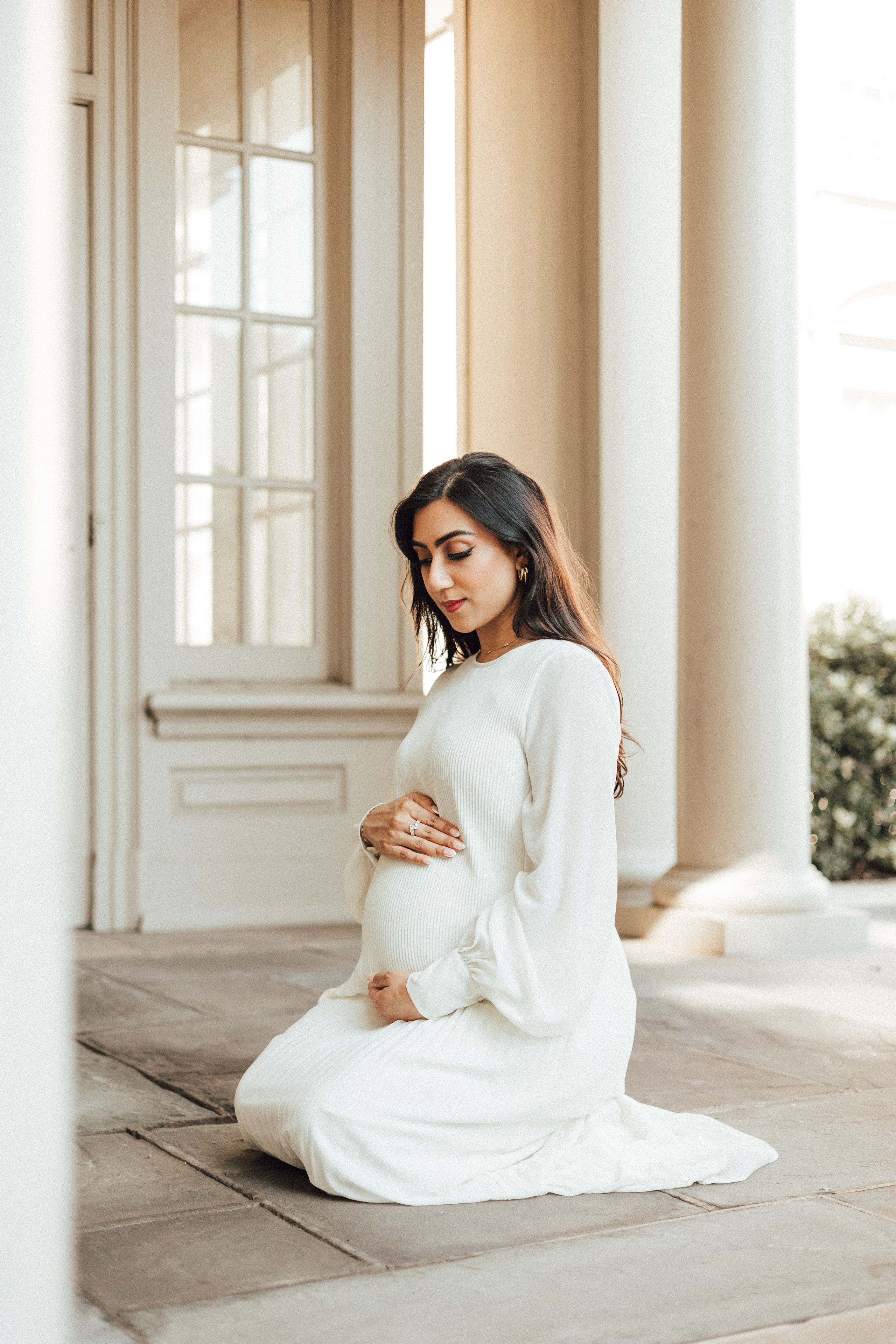 Baby Rahman Announcement. Sara Eulalia | Virginia Photographer
