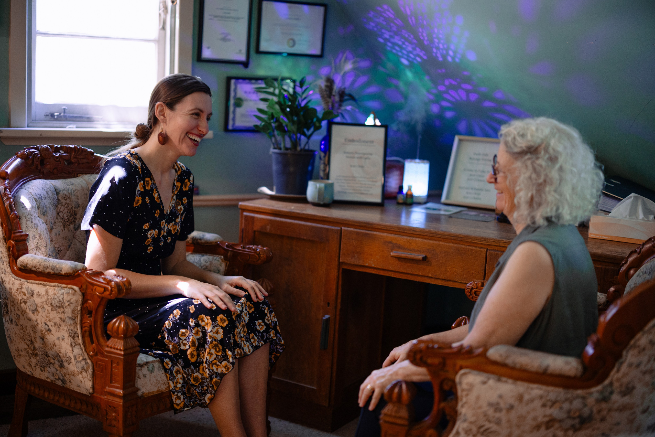 Laula Perey, Somatic Therapist