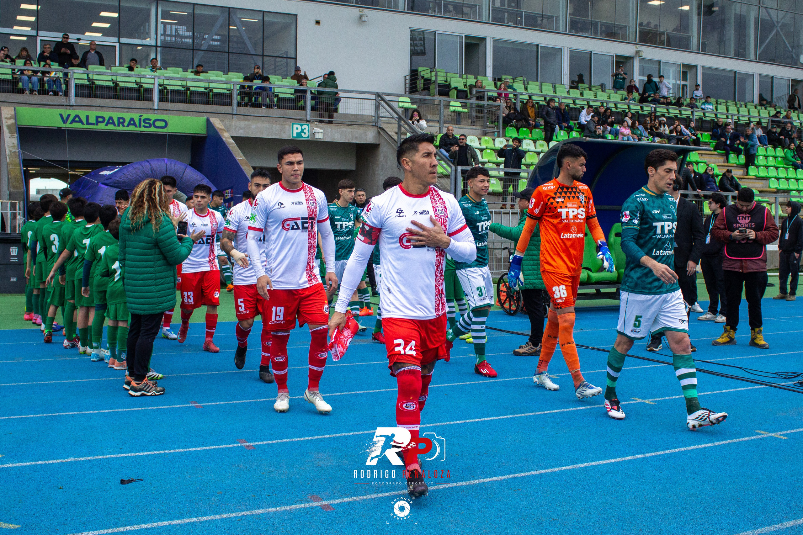 FUTBOL PROFESIONAL WANDERERS VS UNION SAN FELIPE. Fotógrafo Deportivo Rodrigo Peñaloza Otarola