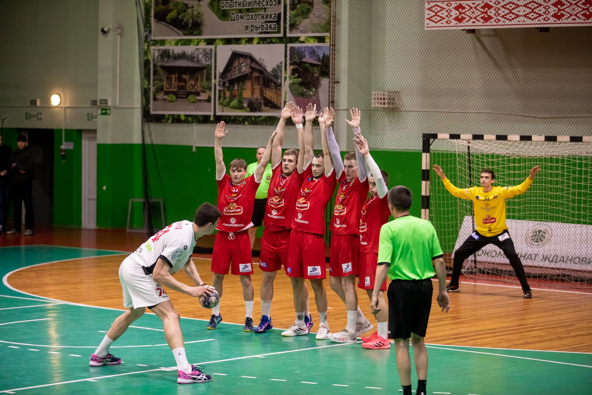 Спортивные фоторепортажи с гандбольных матчей