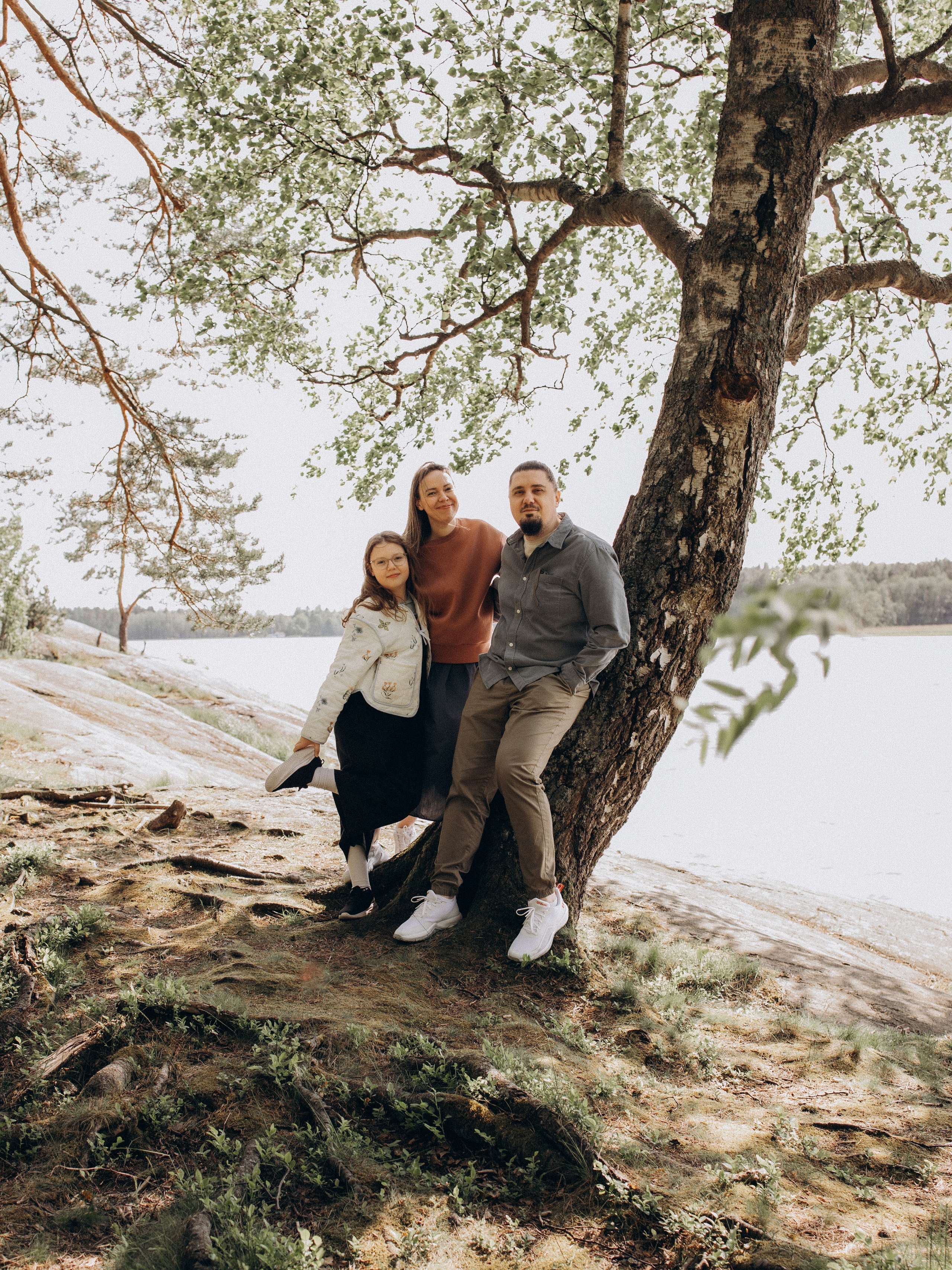 Kseniia’s family. Kristina, portrait and family photographer in Helsinki