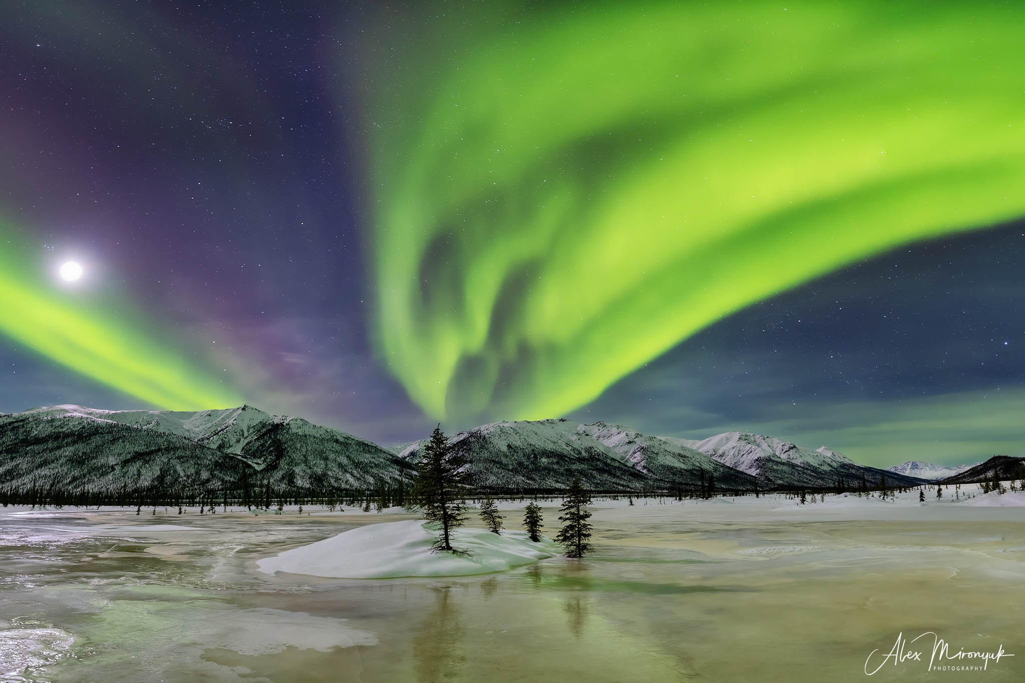 Chasing the Aurora Borealis. Alex Mironyuk Photography