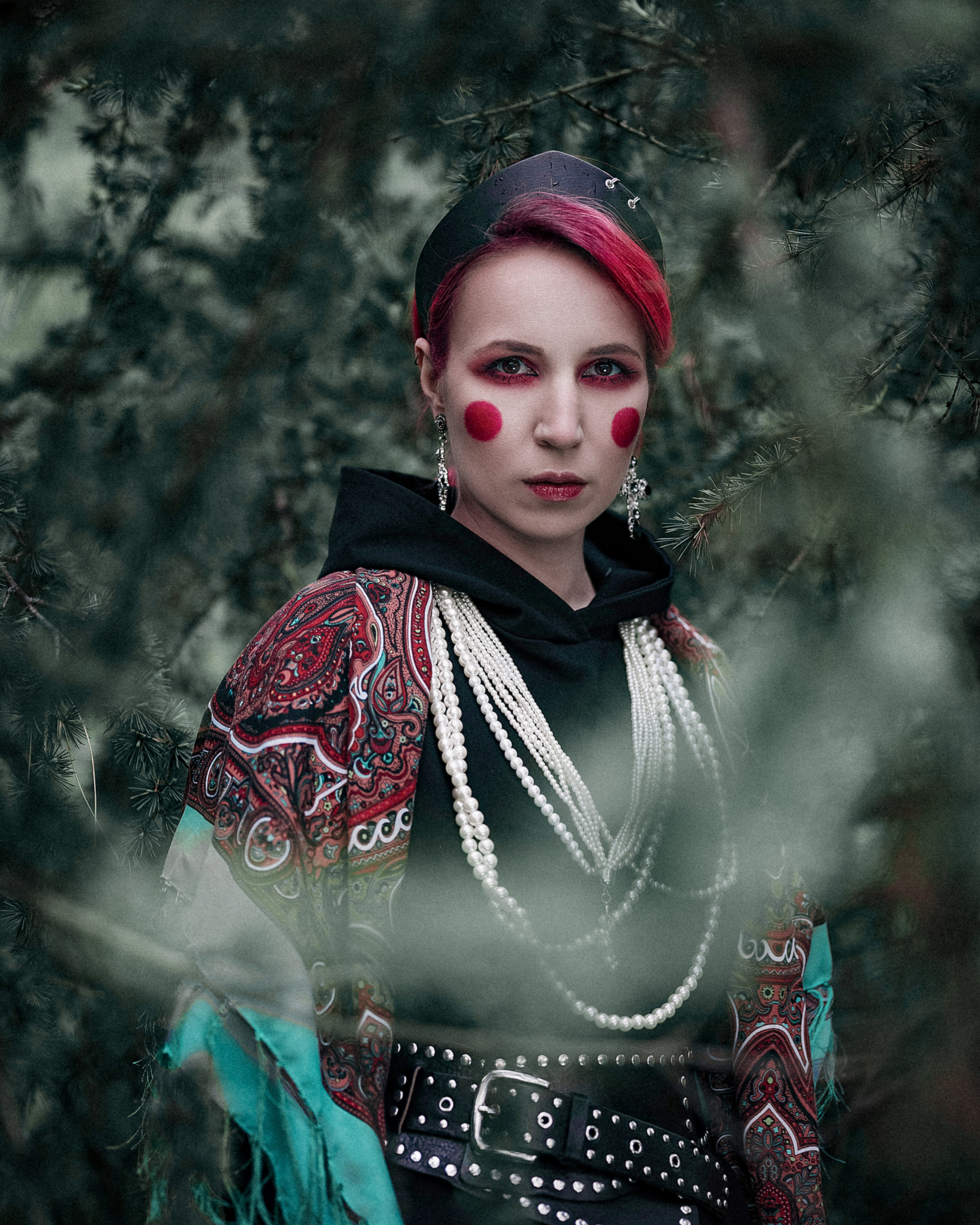 Dark Slavic Fairy-tale in Fir Trees. Moth & Moss Photography