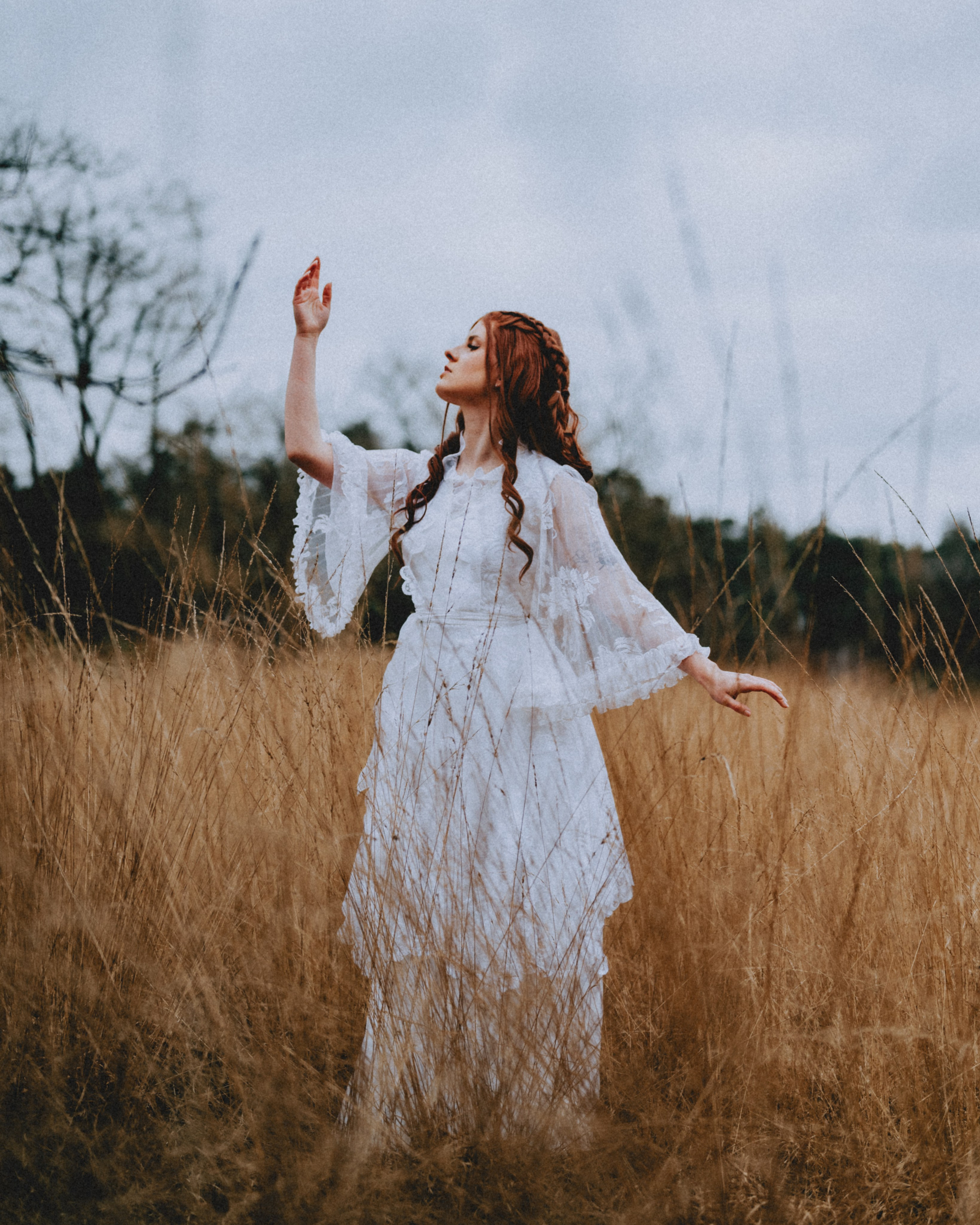 Dutch Folklore in the Fields of Lowlands, Witte Wieven. Moth & Moss Photography