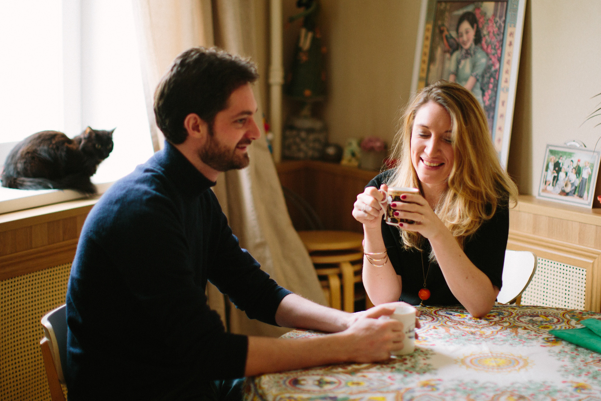 Home Photosession for couple, photographer in Munich. Inna Zaytseva Photography | Photographer in Munich | Content Creation