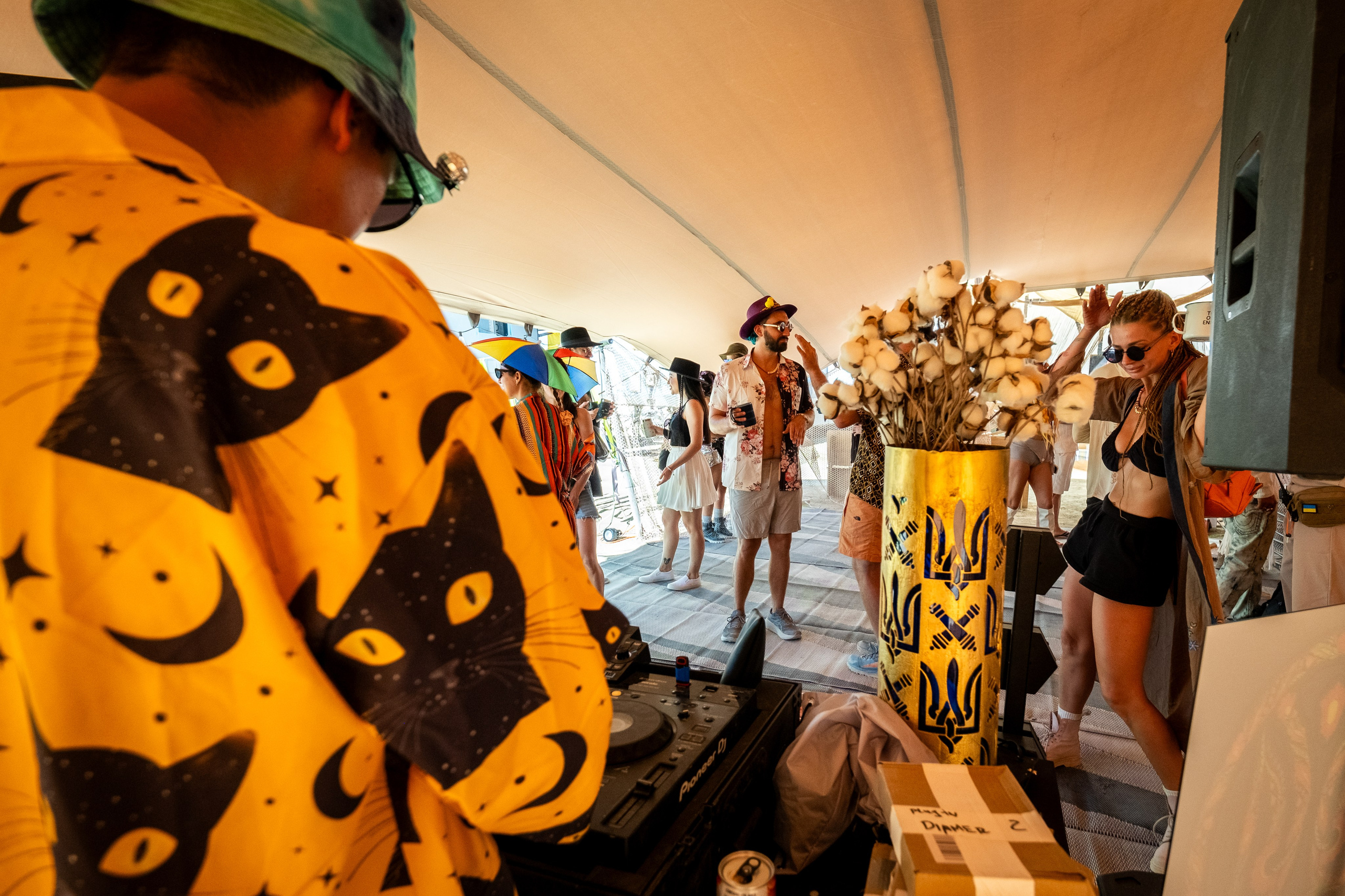 BURNING MAN 2024. Reportage concert portrait photography in the San Francisco Bay Area