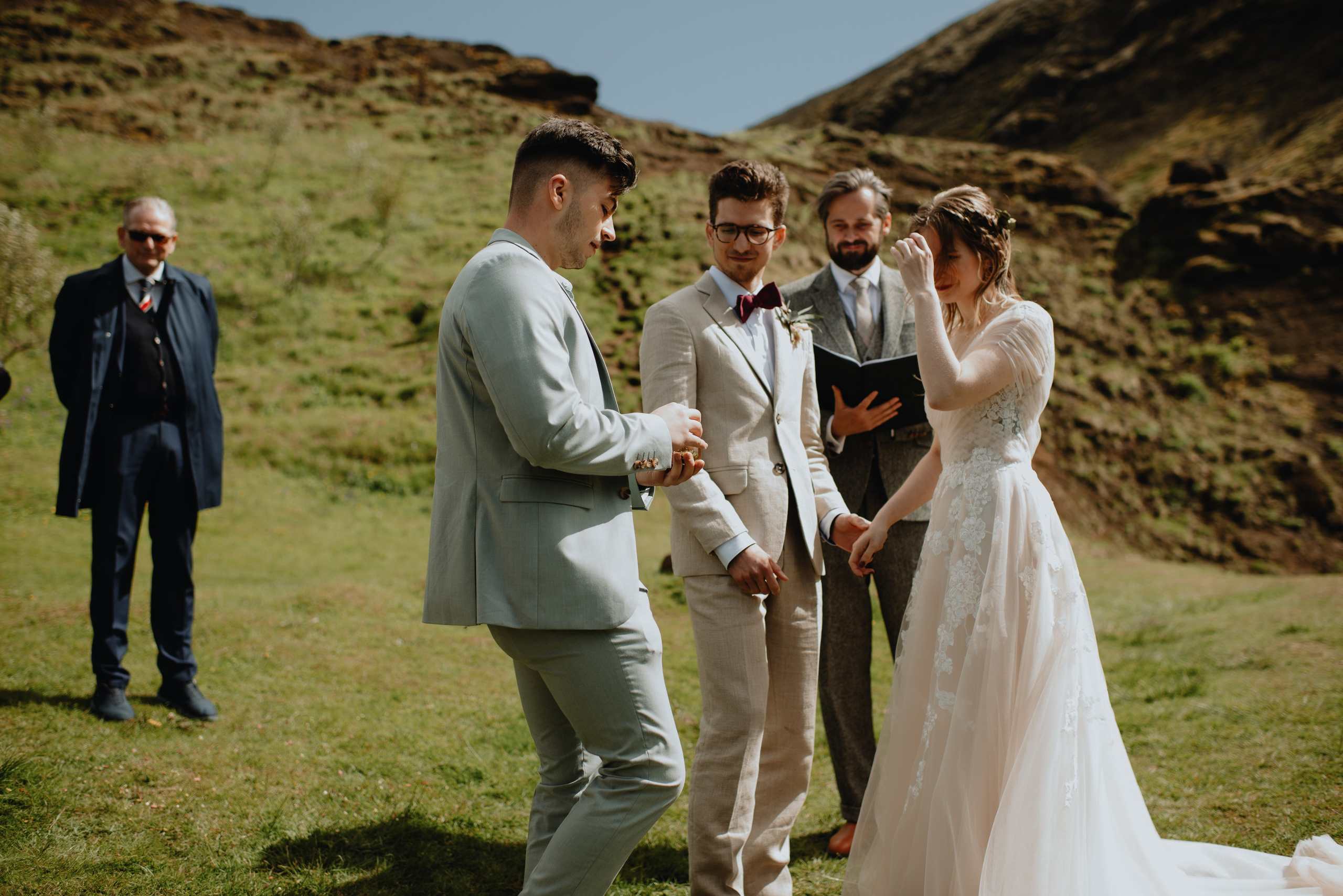 Alina and Grettar. Michalina Dzianach Wedding Photographer Iceland