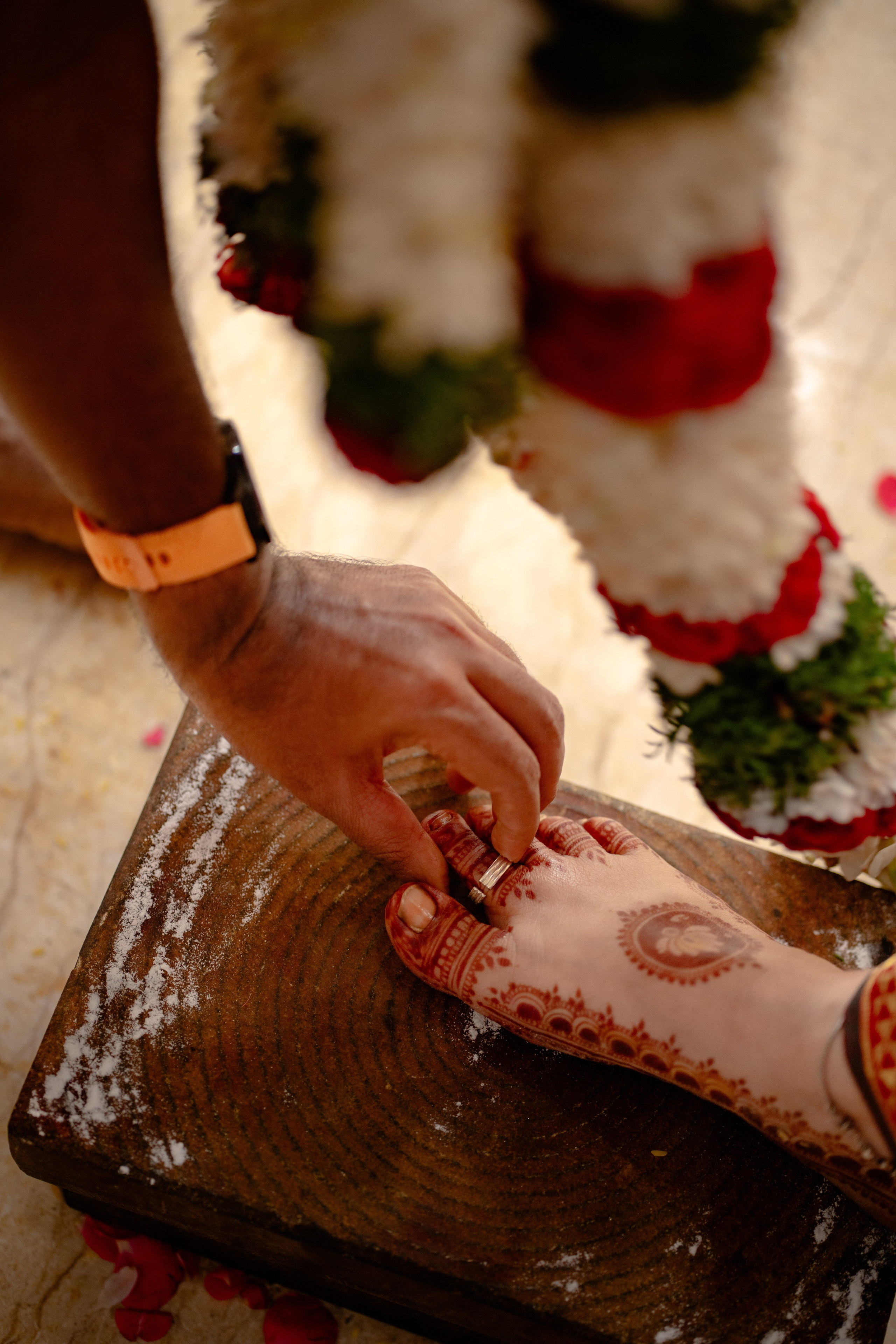 Thejitha & Vaikunth. Menu