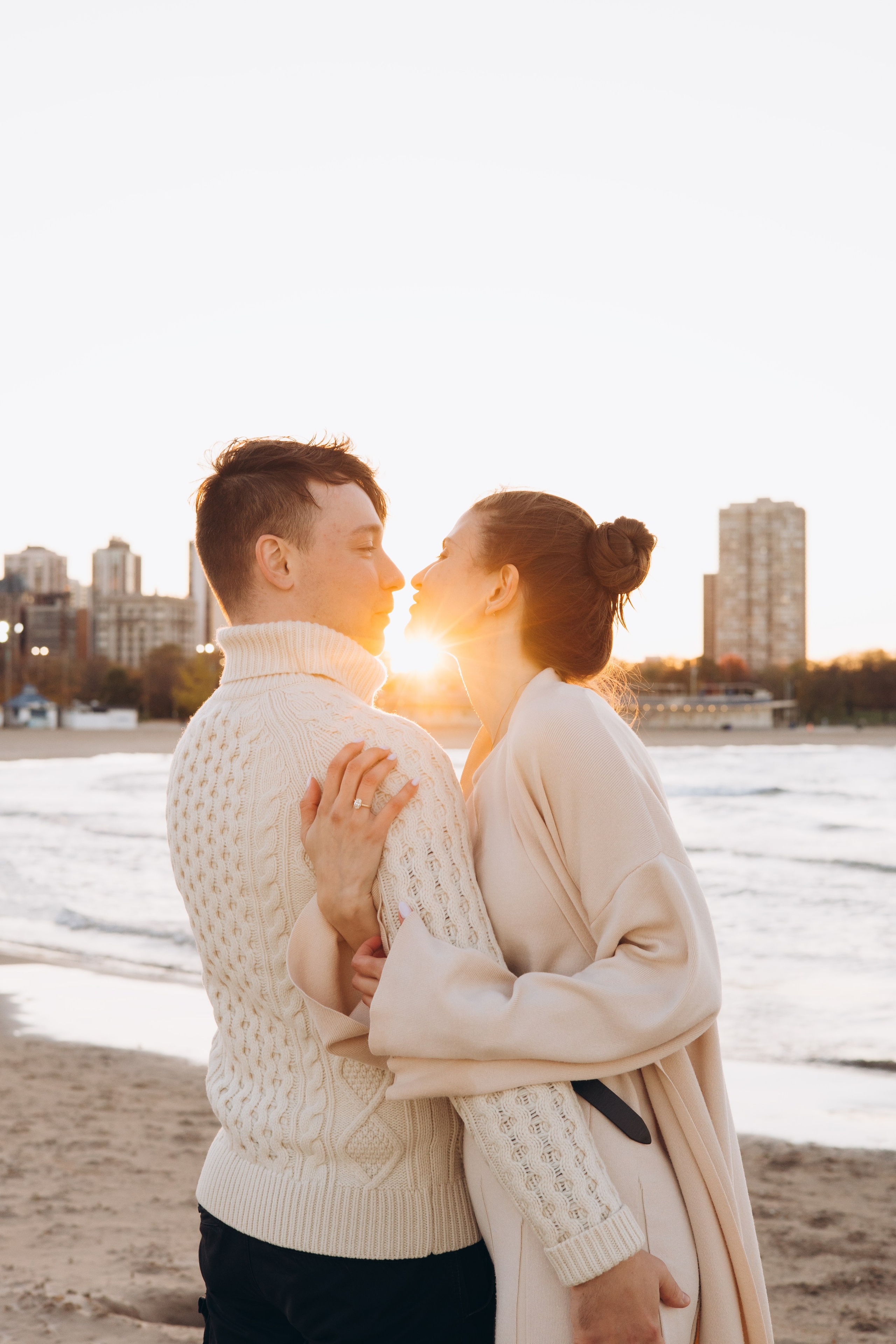 North Lake Shore Proposal — Chicago Photographer — Margarita Chudinova