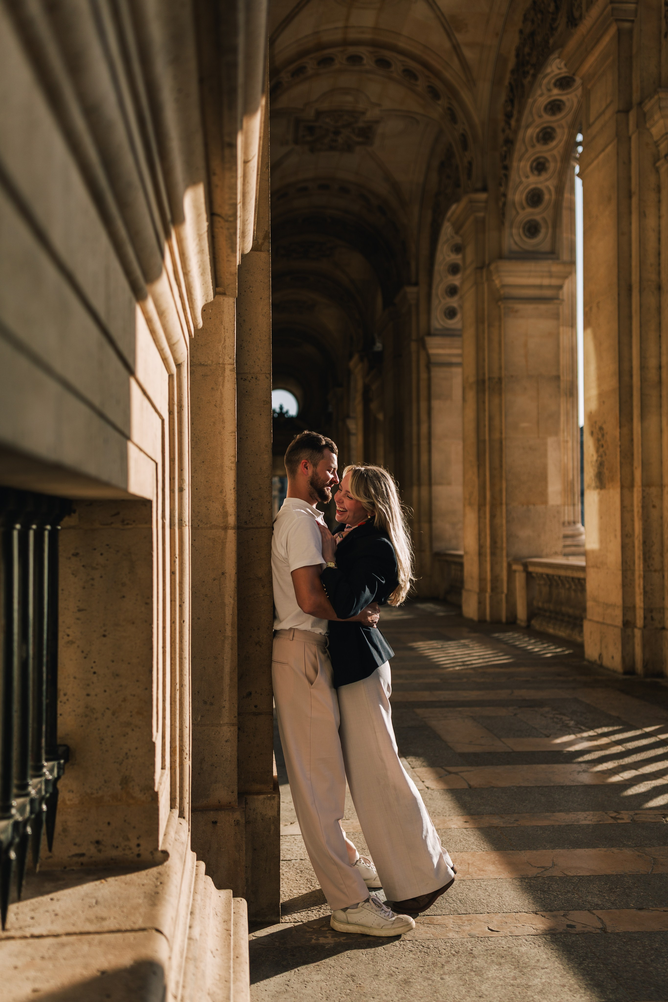 Paris couple shooting. Фотограф, Руан, Франция