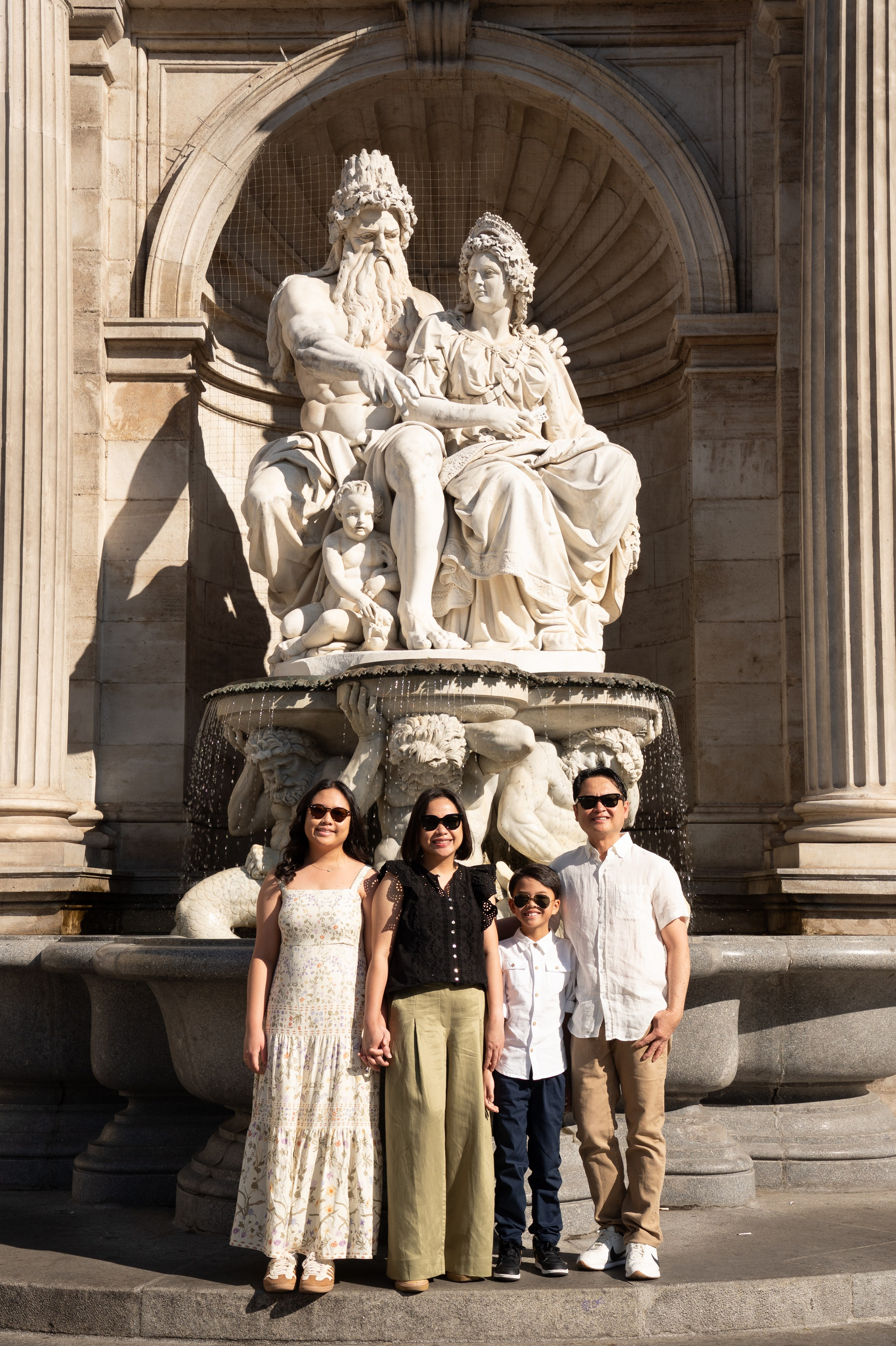 Christina & fam from USA. Photo Vienna and Bratislava
