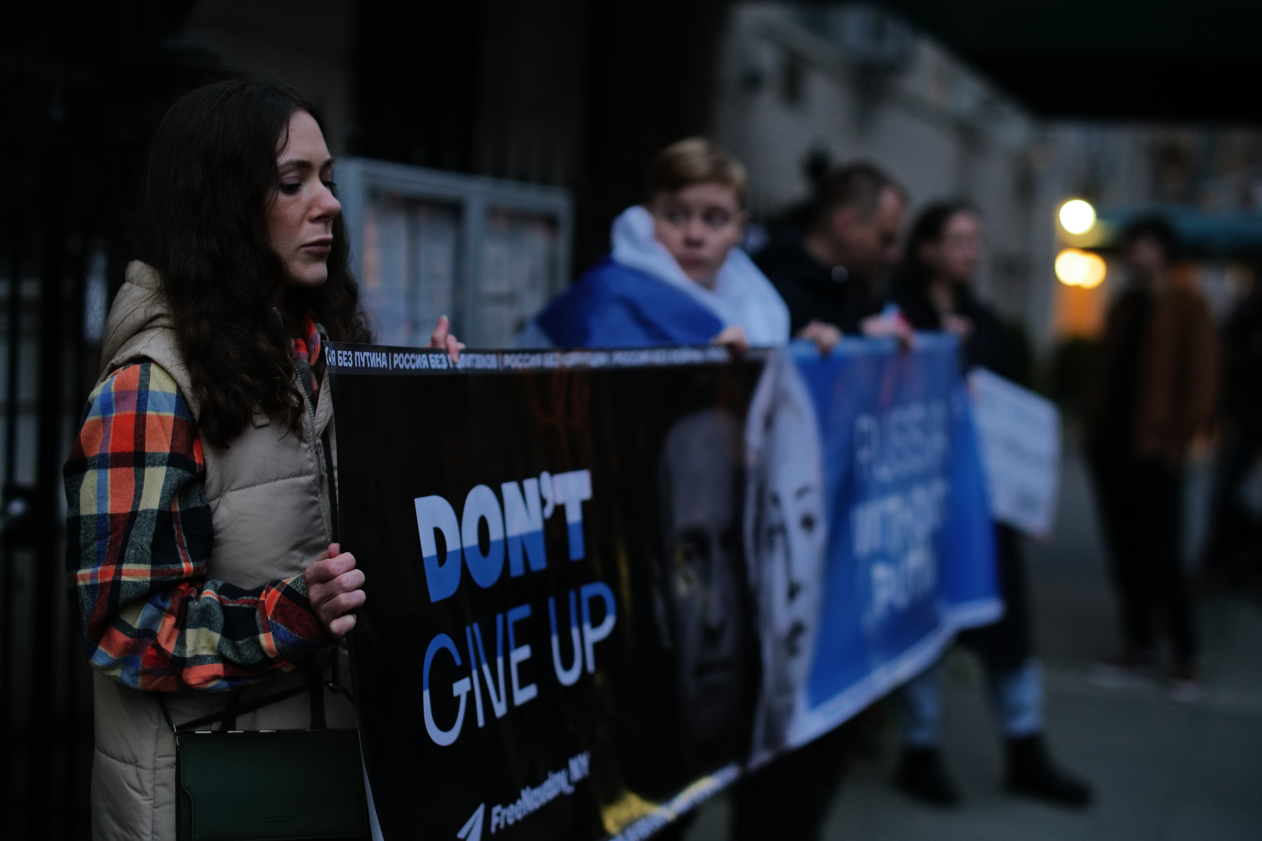 Rallies of team Navalny NY. Photographer New York / Los Angeles