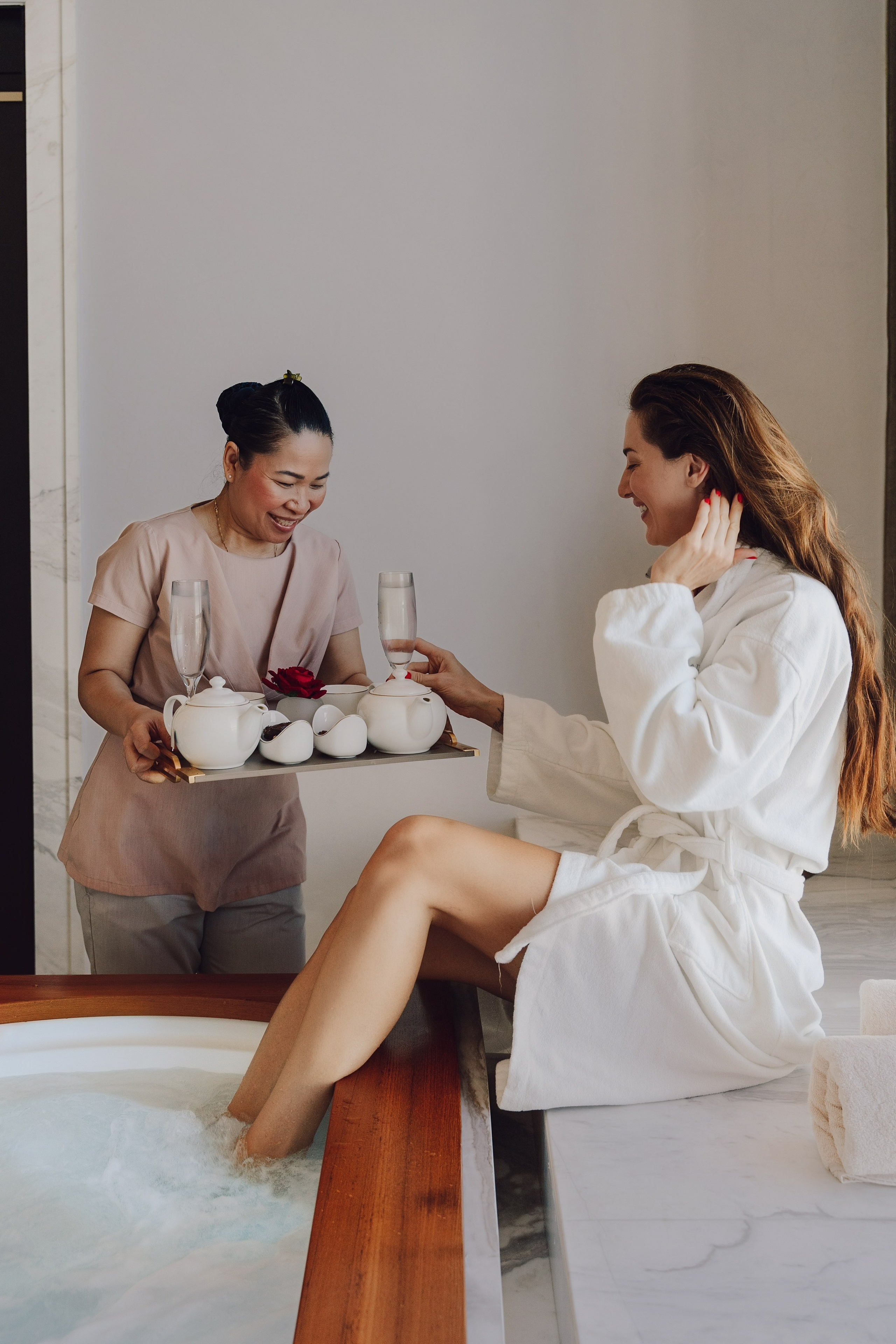 Waldorf Astoria, Qatar. Editorial photographer Yuliya Drazdovich